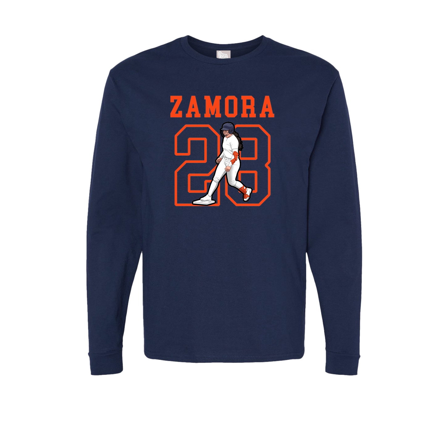 Long Sleeve Tee — Shirsey in Navy