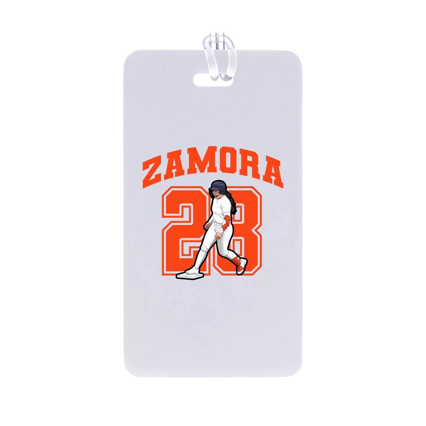 Bag Tag — Number in Classic