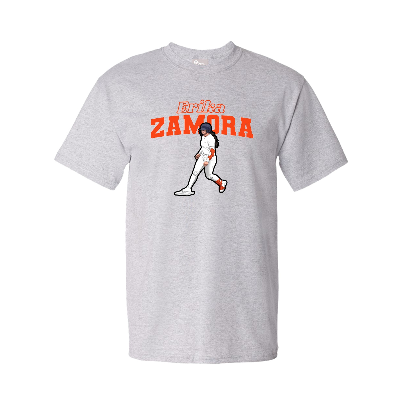 Tee — Name Arch in Grey