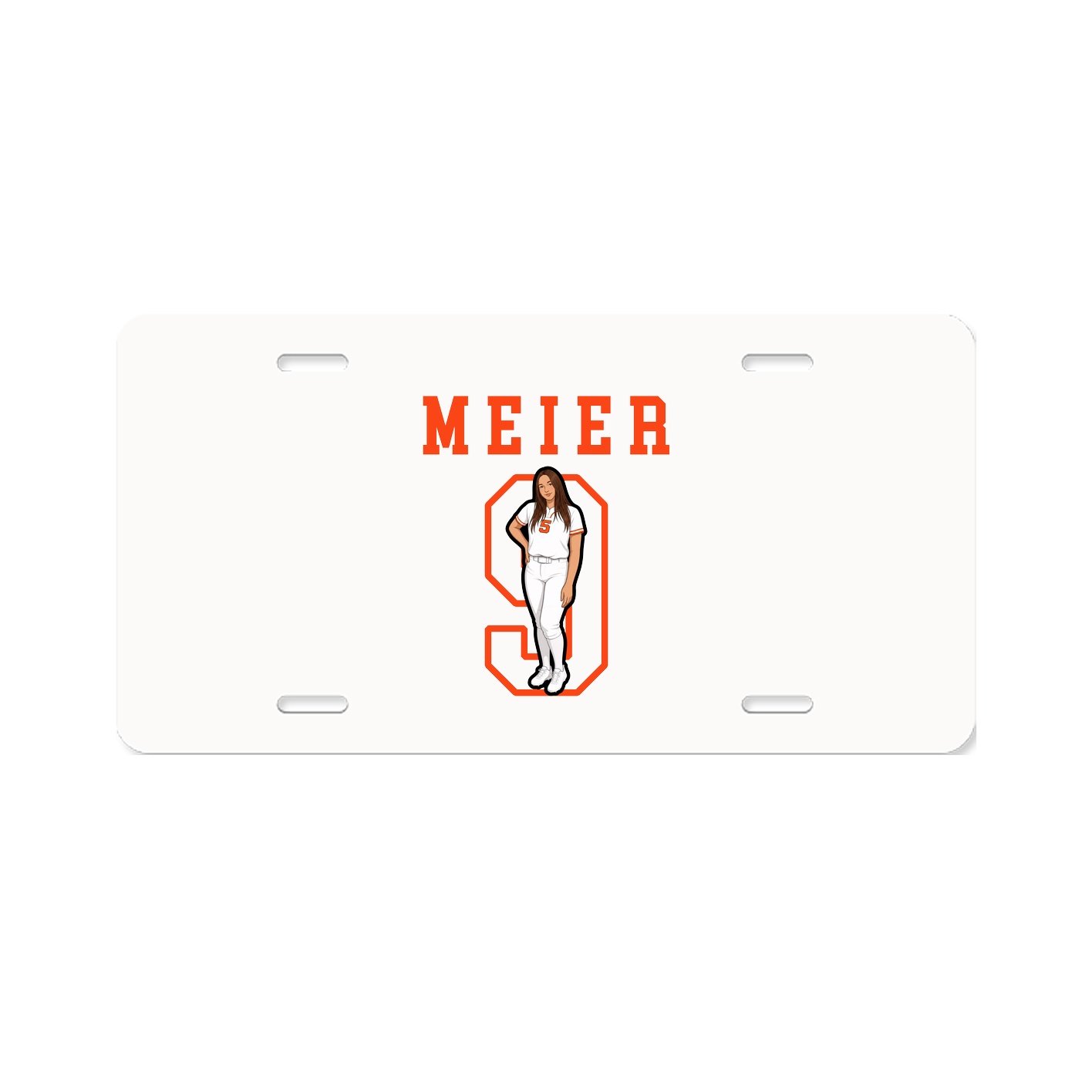 License Plate — Shirsey in Classic
