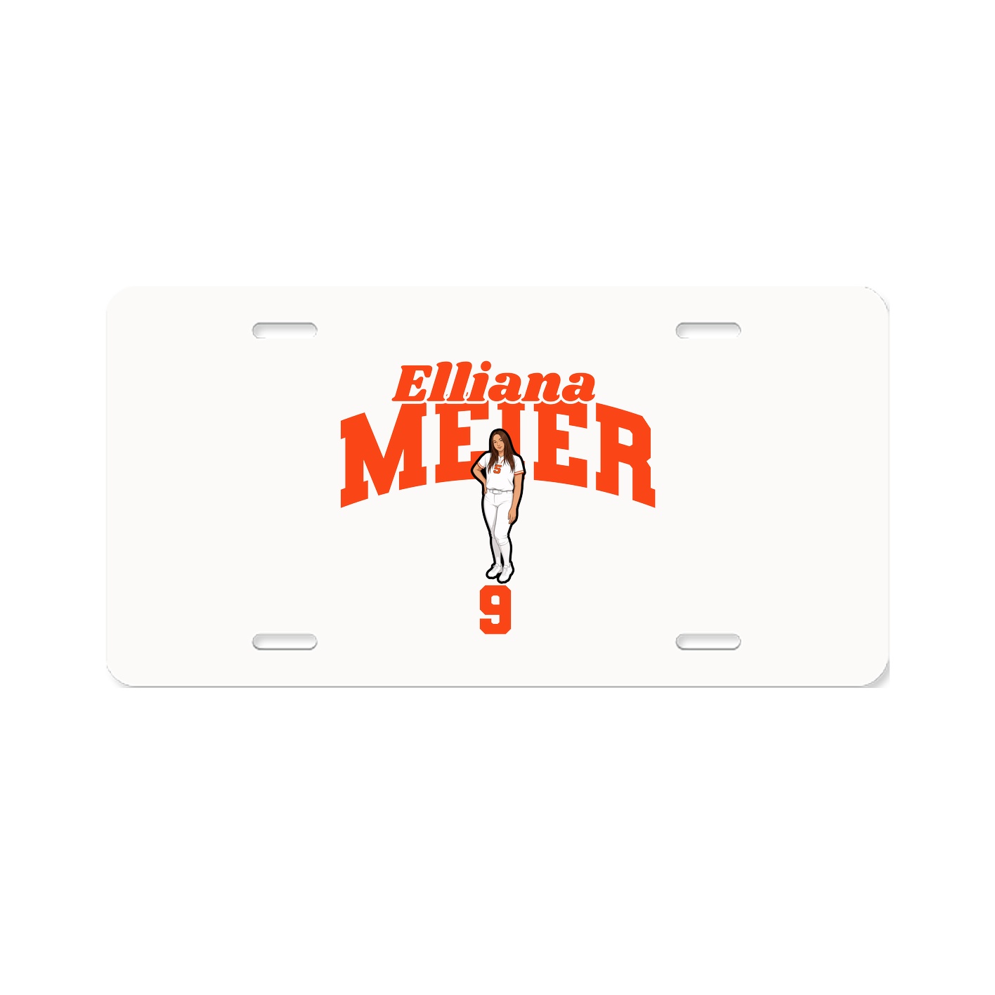 License Plate — Signature Arch in Classic