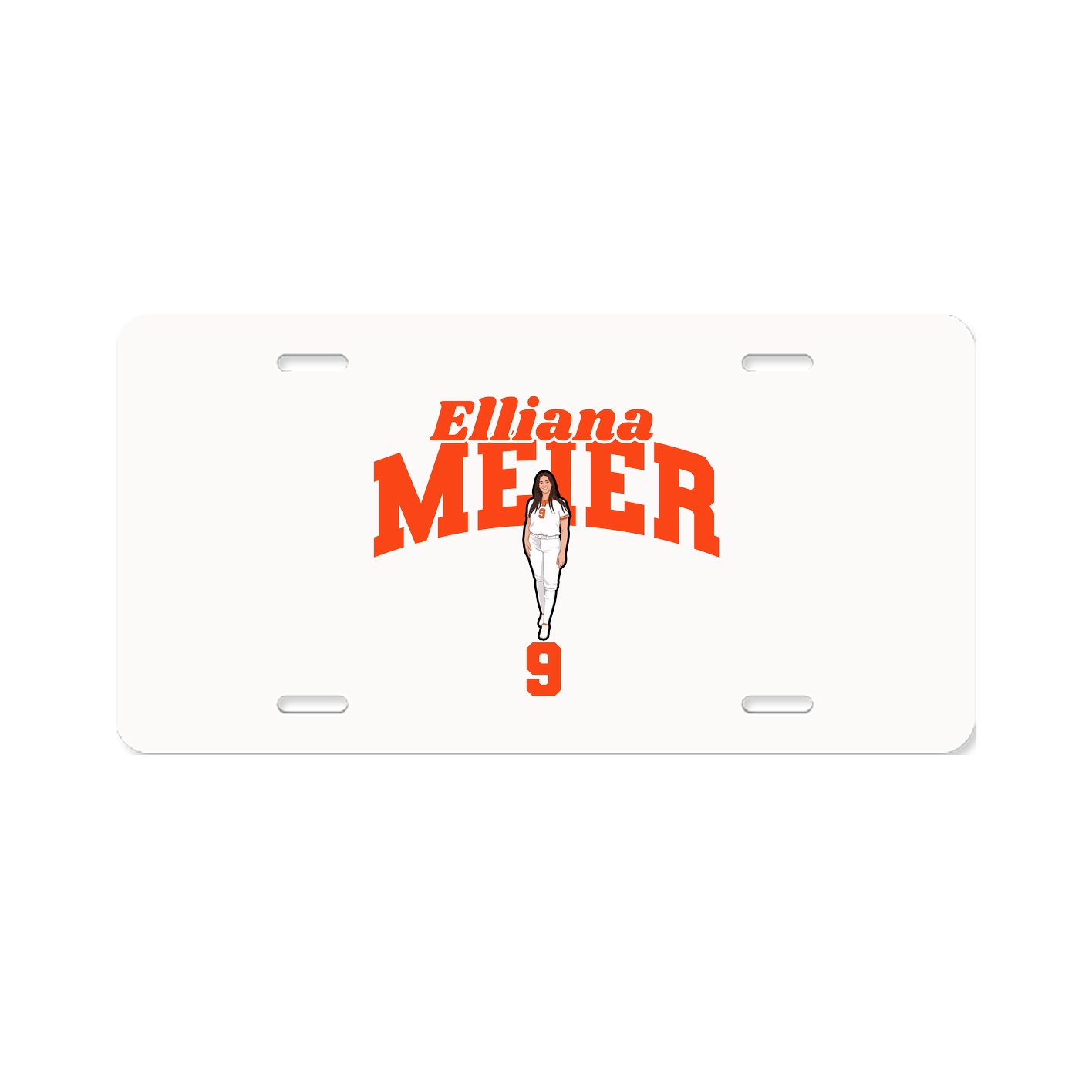 License Plate — Signature Arch in Classic