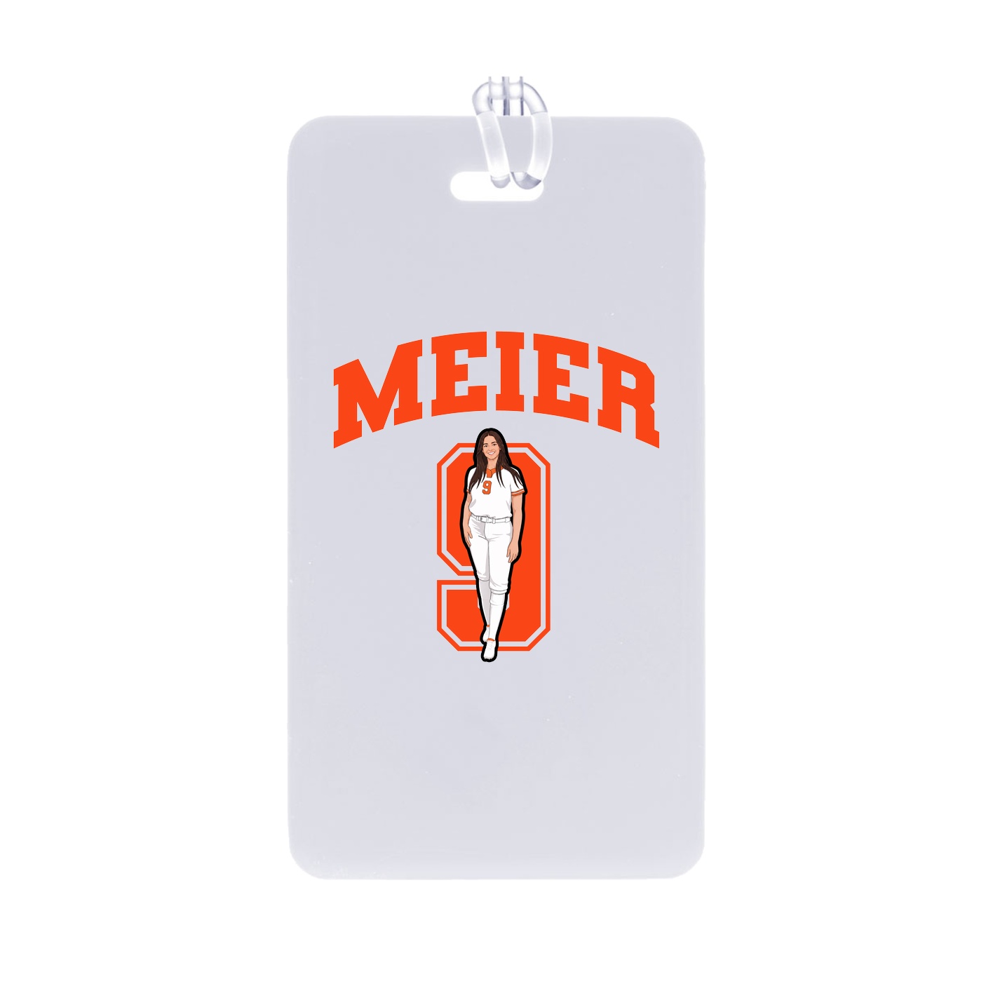 Bag Tag — Number in Classic