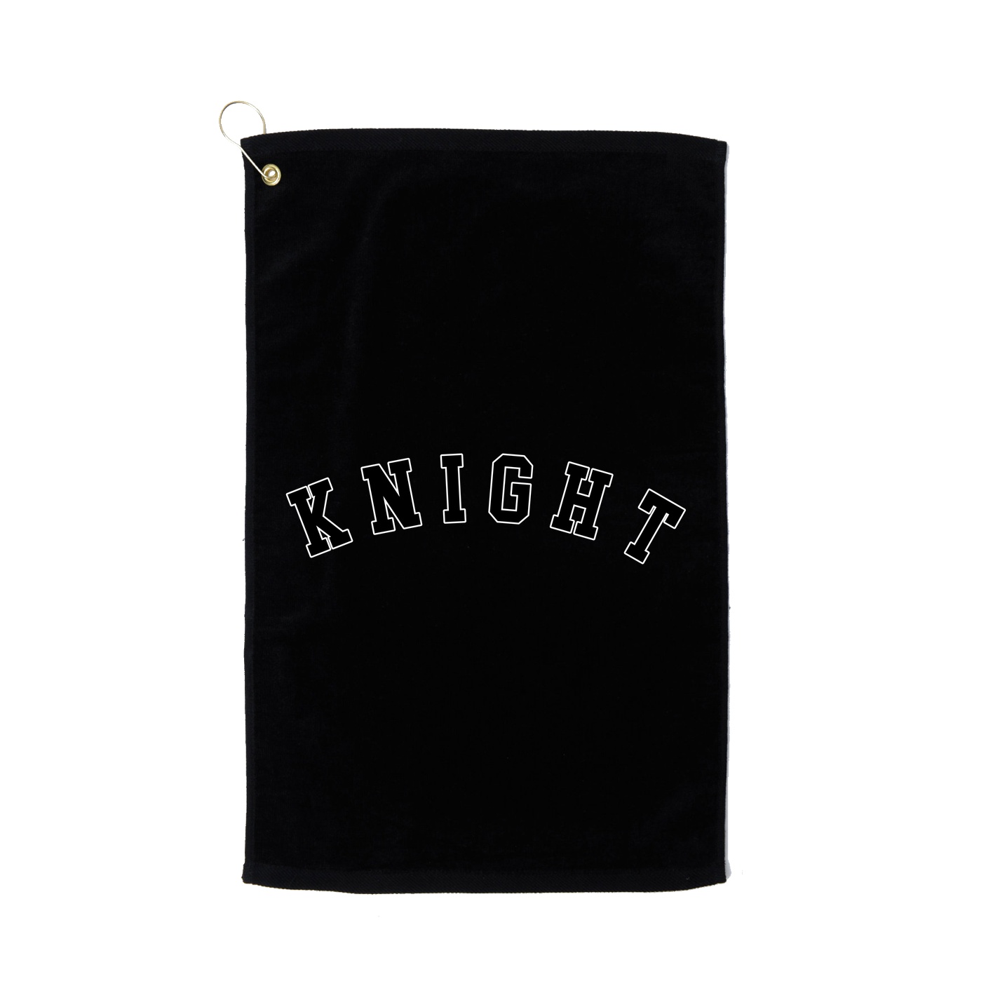 Golf Towel — Shirsey Arch in Black