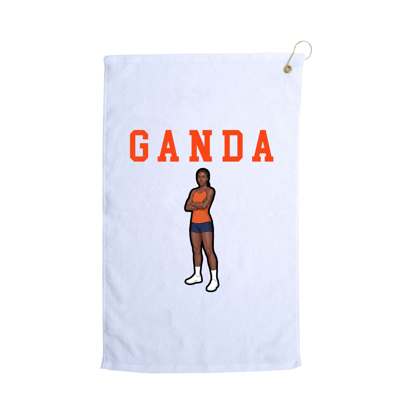 Golf Towel — Shirsey in White