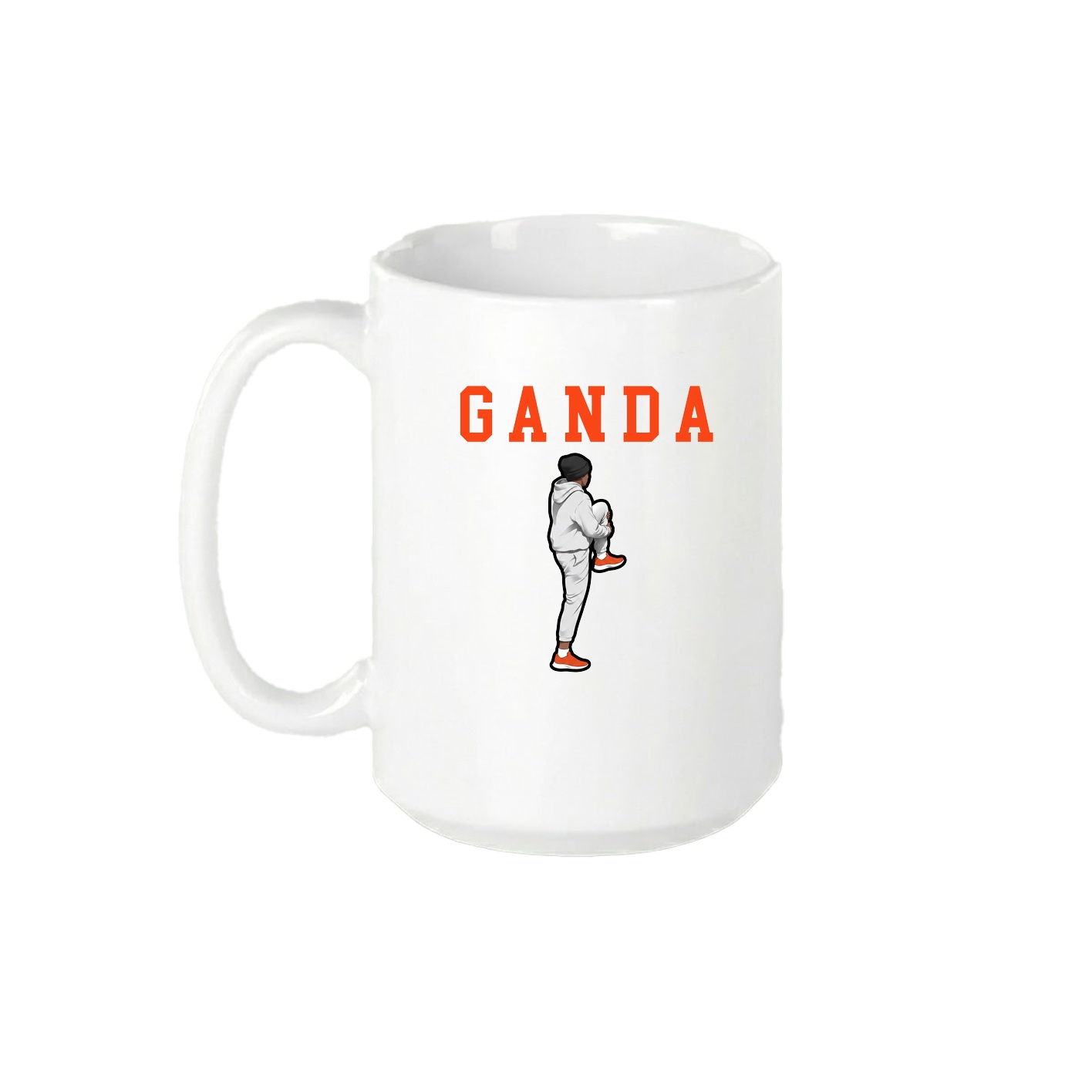15oz Coffee Mug — Shirsey in White