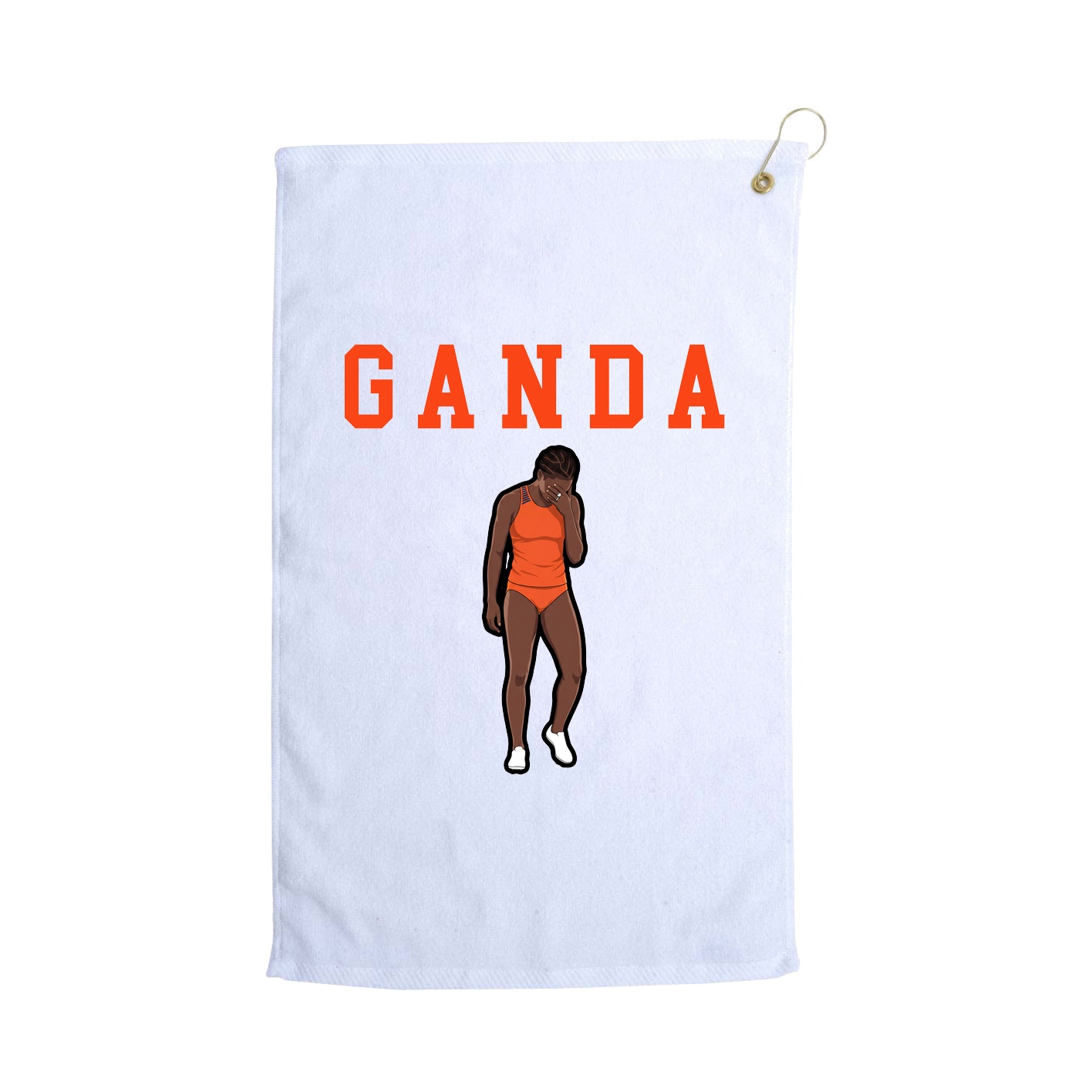 Golf Towel — Shirsey in White
