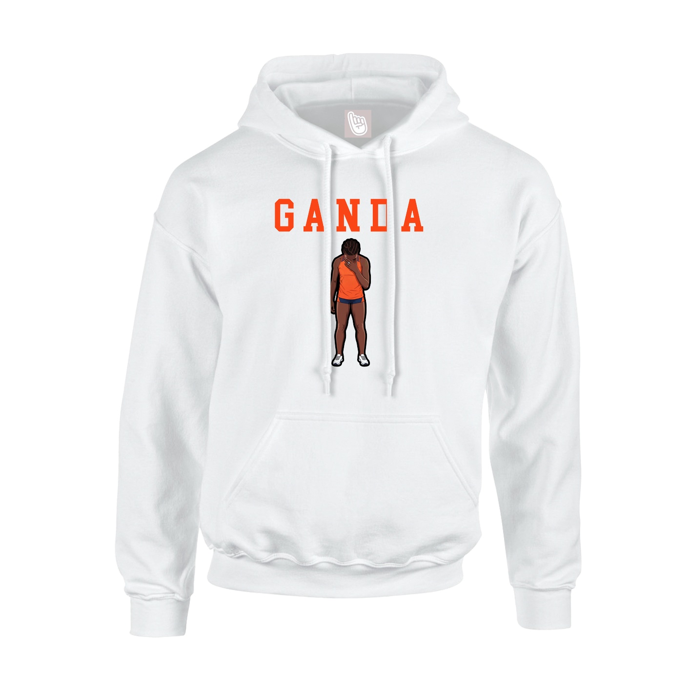 Hoodie — Shirsey in White