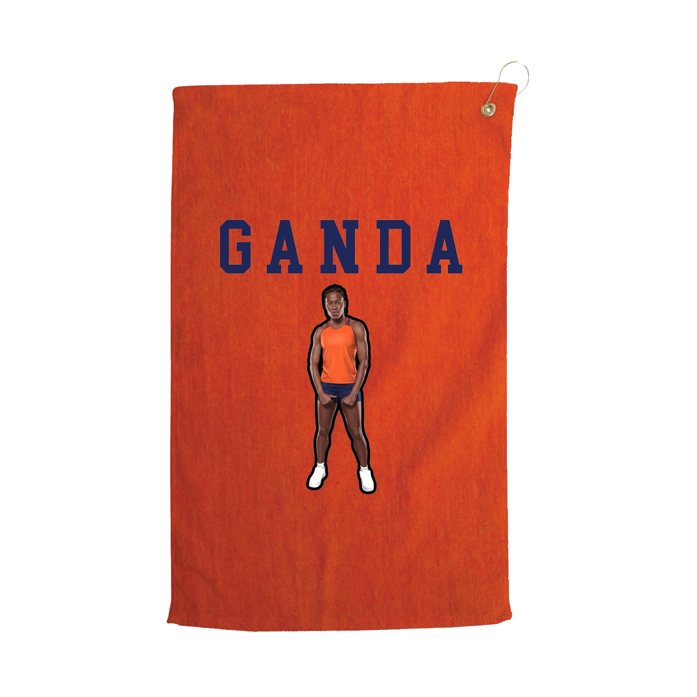 Golf Towel — Shirsey in Orange
