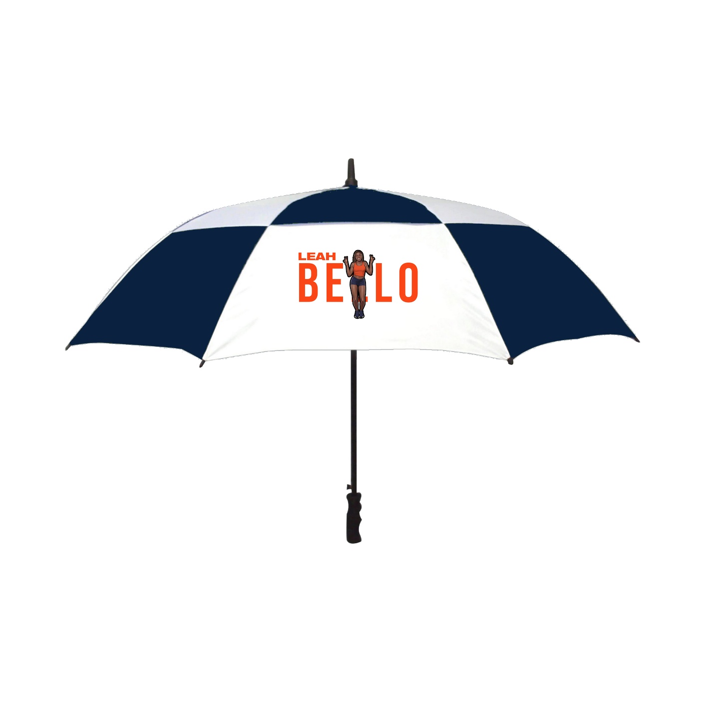 Golf Umbrella — Player Name in Navy