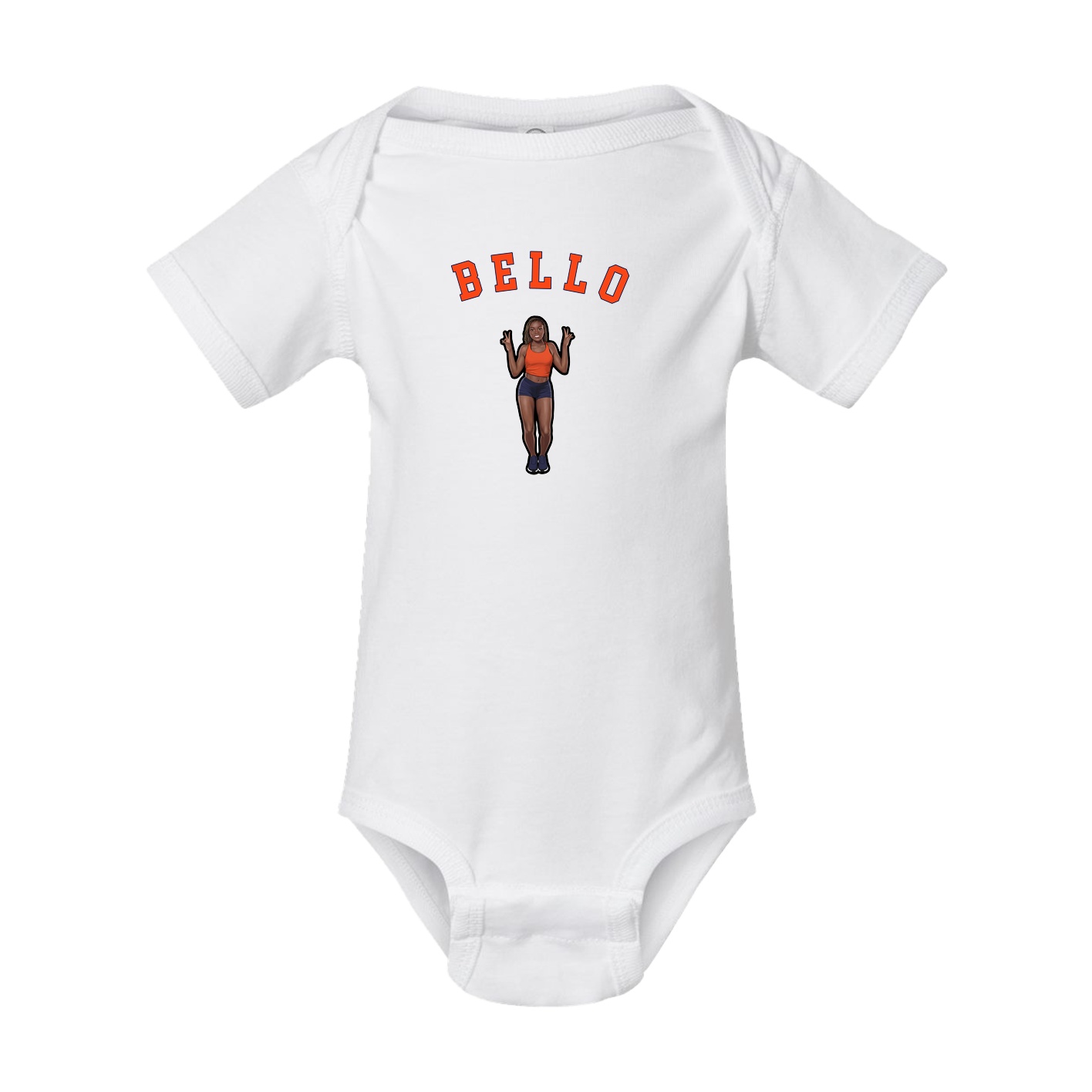 Baby Onesie — Shirsey Arch in White