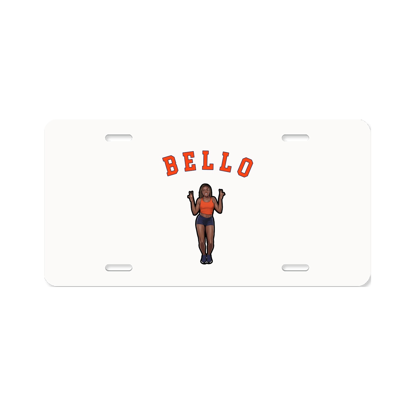 License Plate — Shirsey Arch in Classic