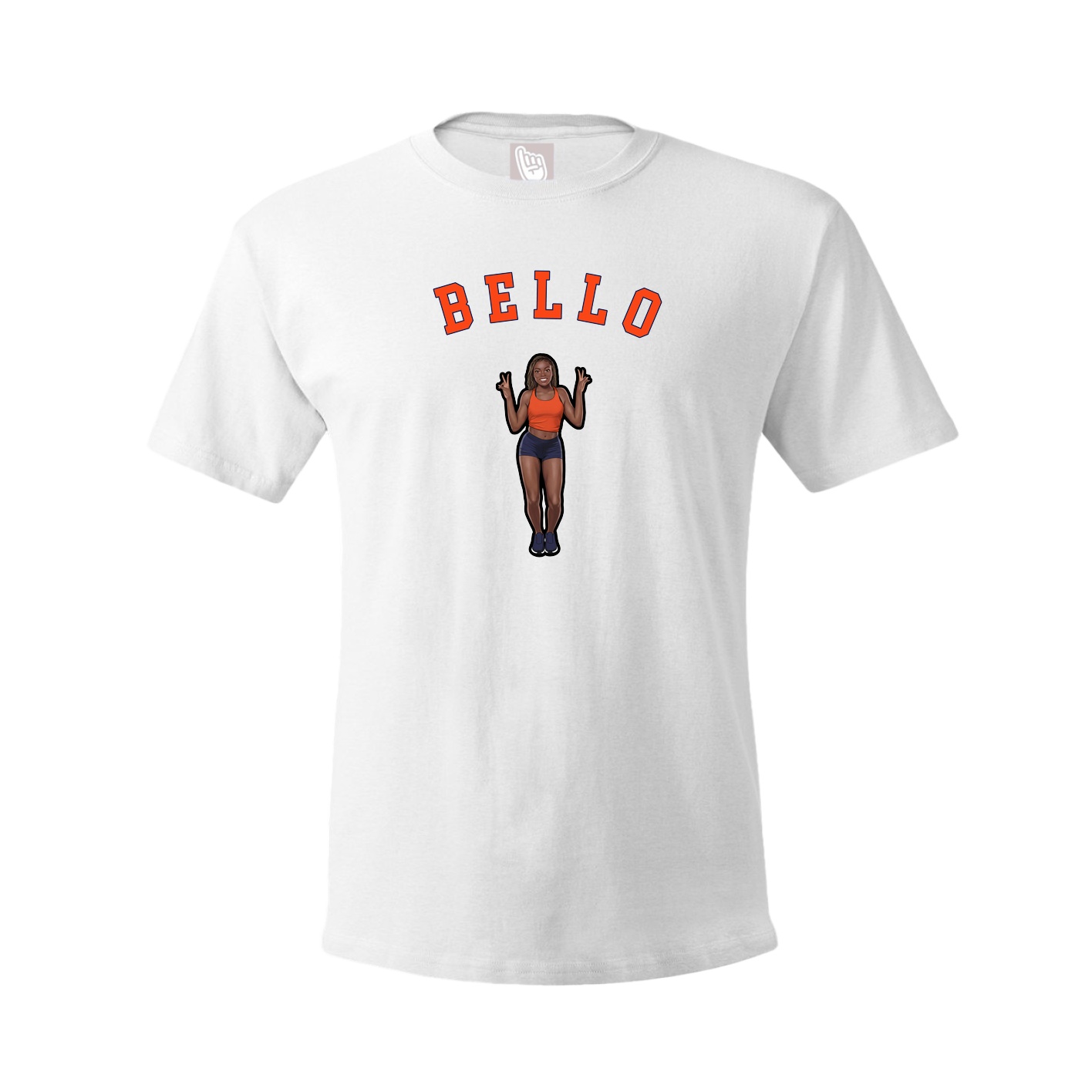 Youth Tee — Shirsey Arch in White