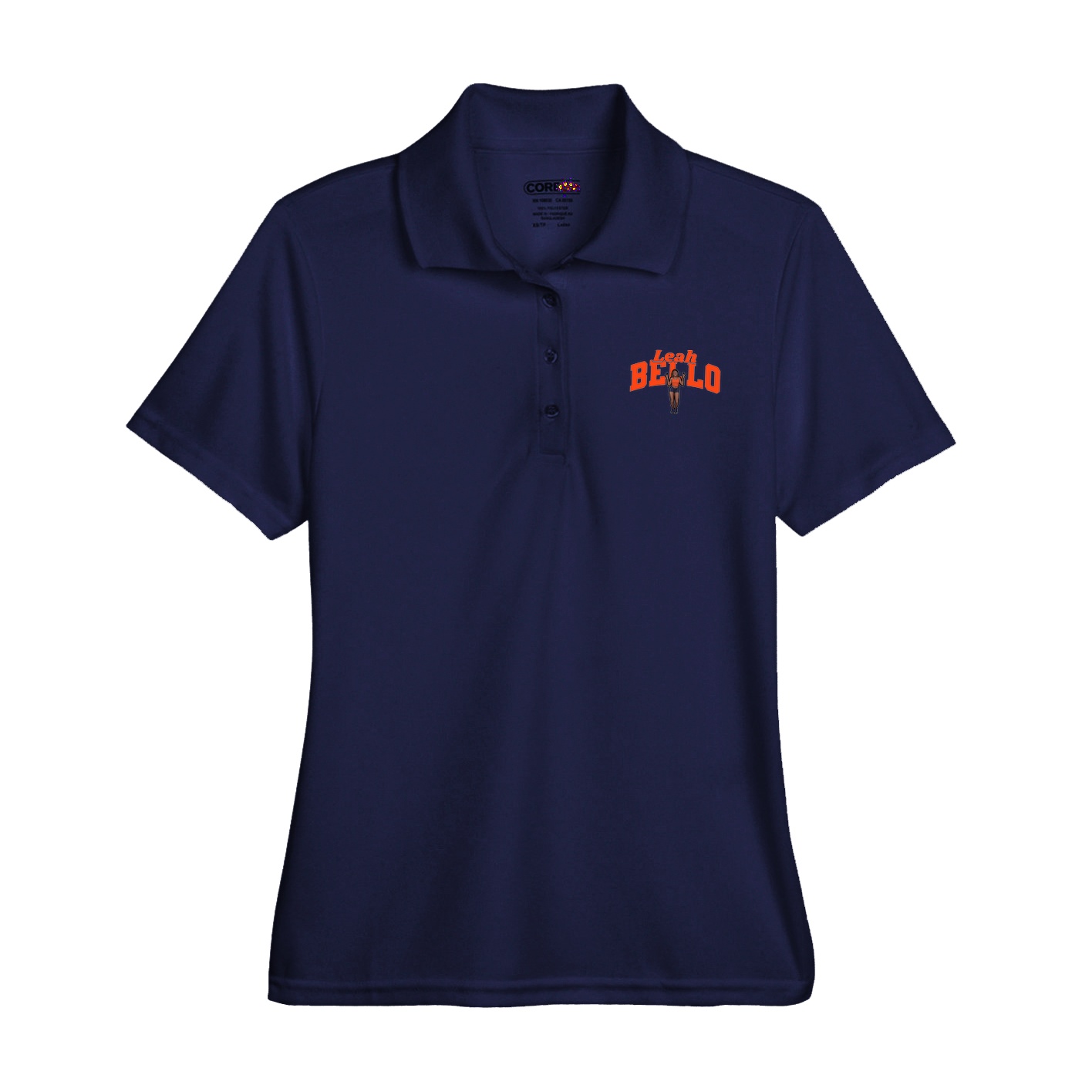 Womens Performance Polo — Signature Arch in Navy