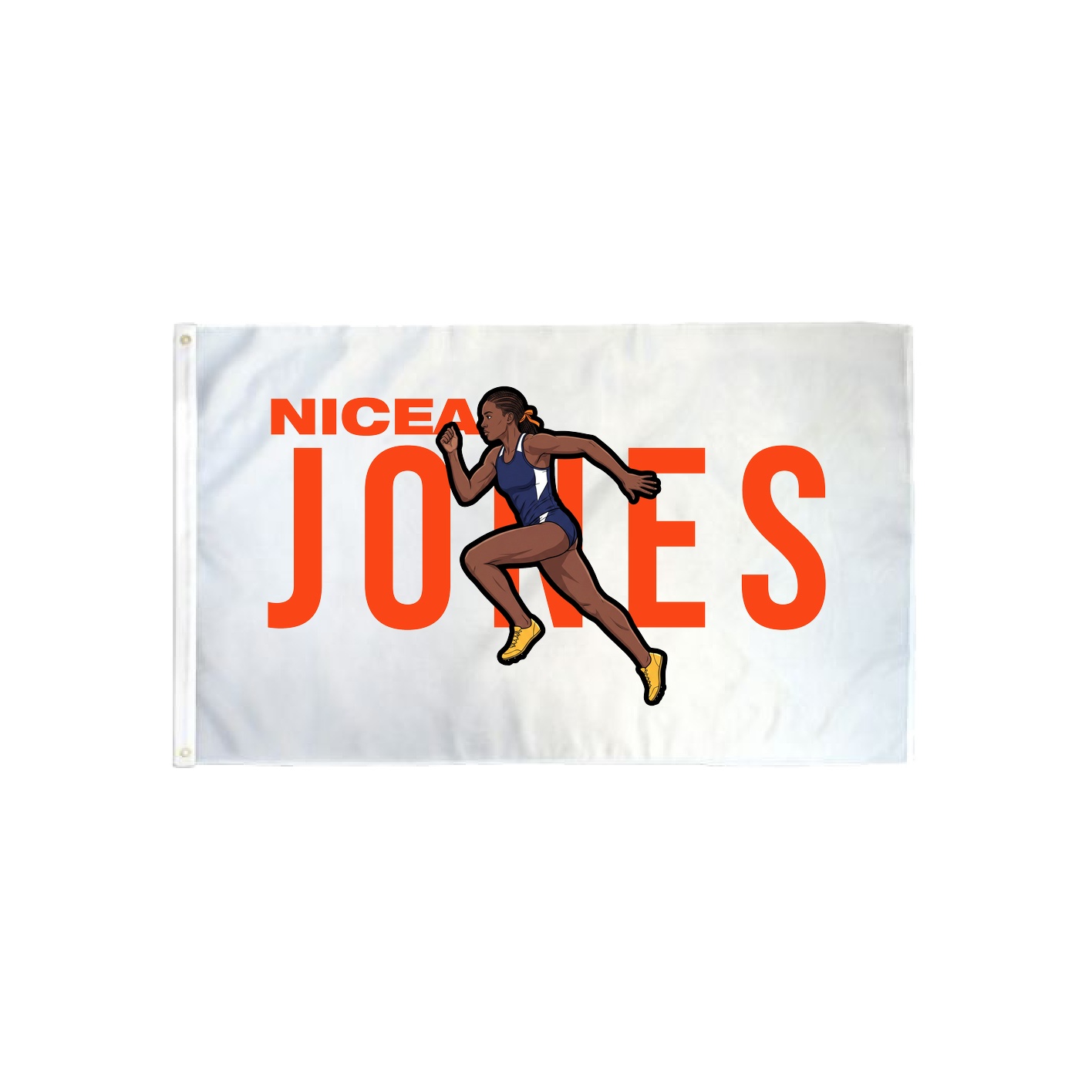 3x5 Flag — Player Name in Classic