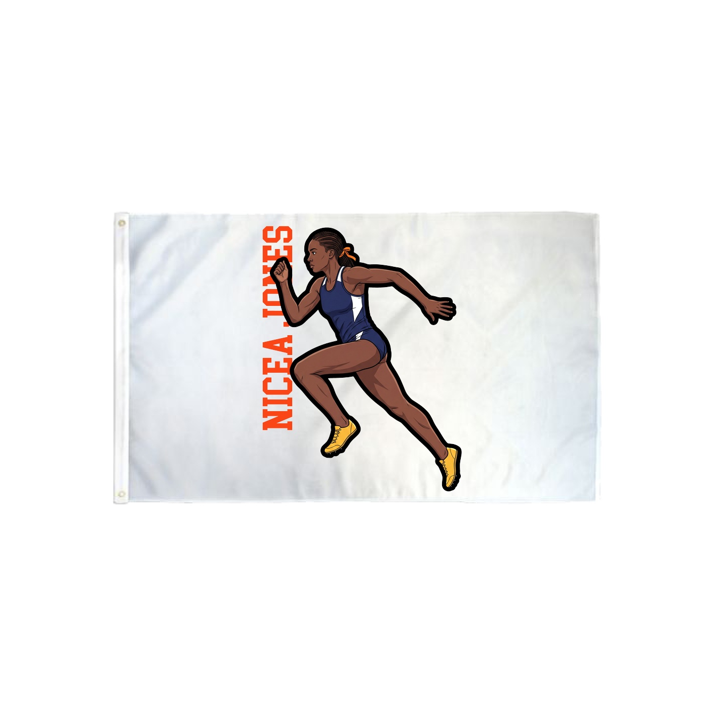 3x5 Flag — Name Vertical in Classic