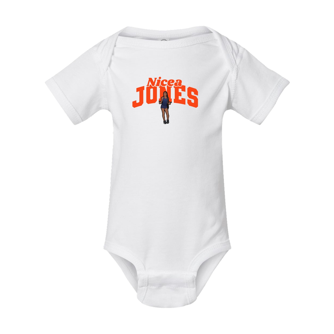 Baby Onesie — Signature Arch in White