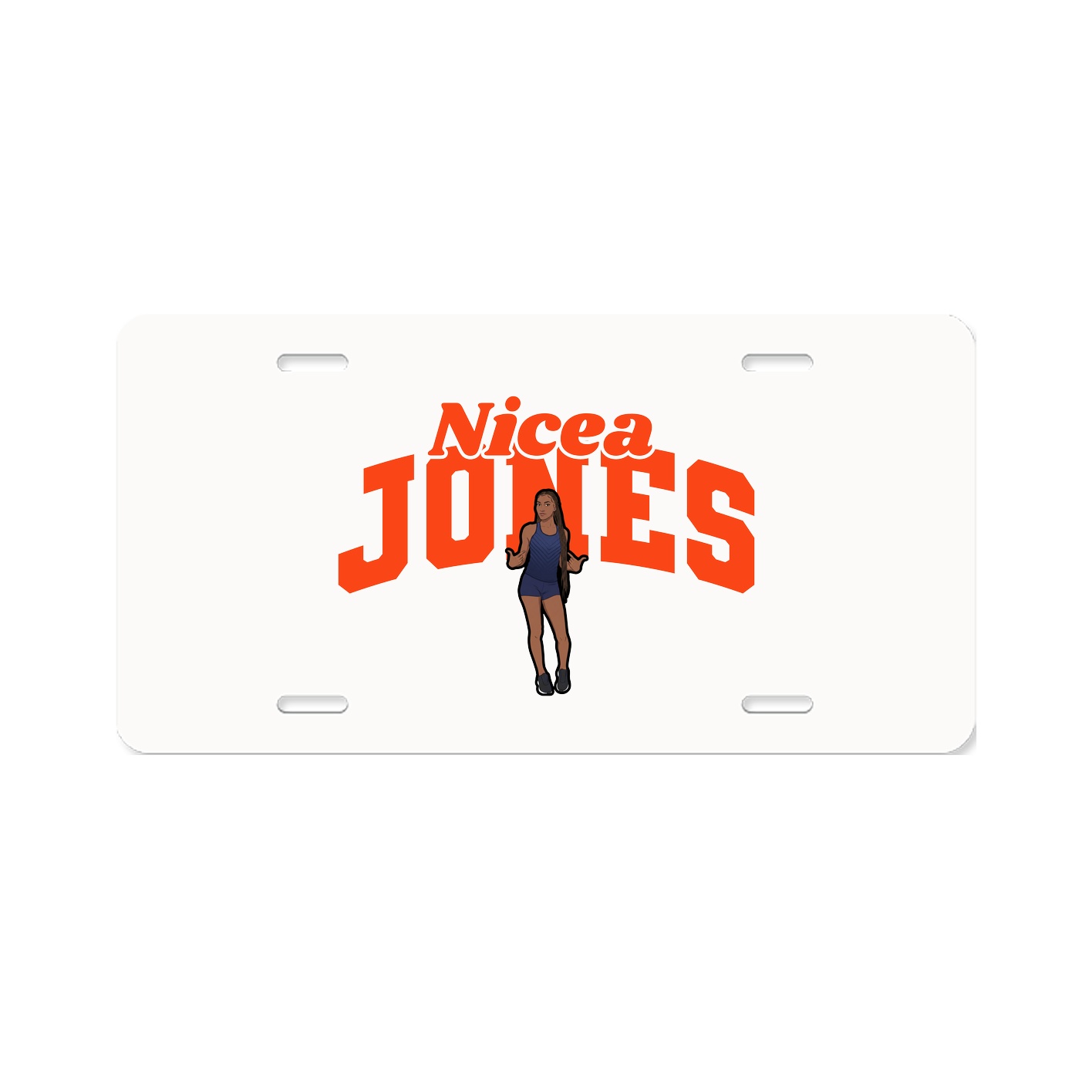 License Plate — Signature Arch in Classic
