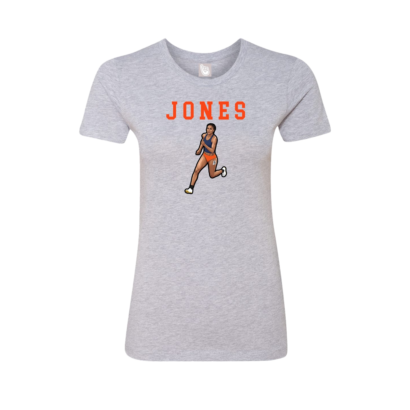 Fitted Women's Tee — Shirsey in Grey