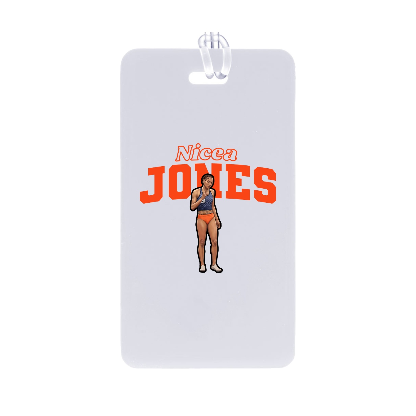 Bag Tag — Name Arch in Classic