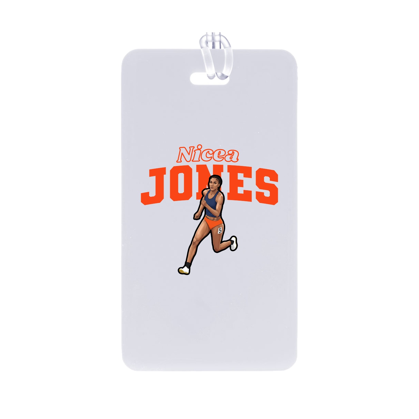 Bag Tag — Name Arch in Classic