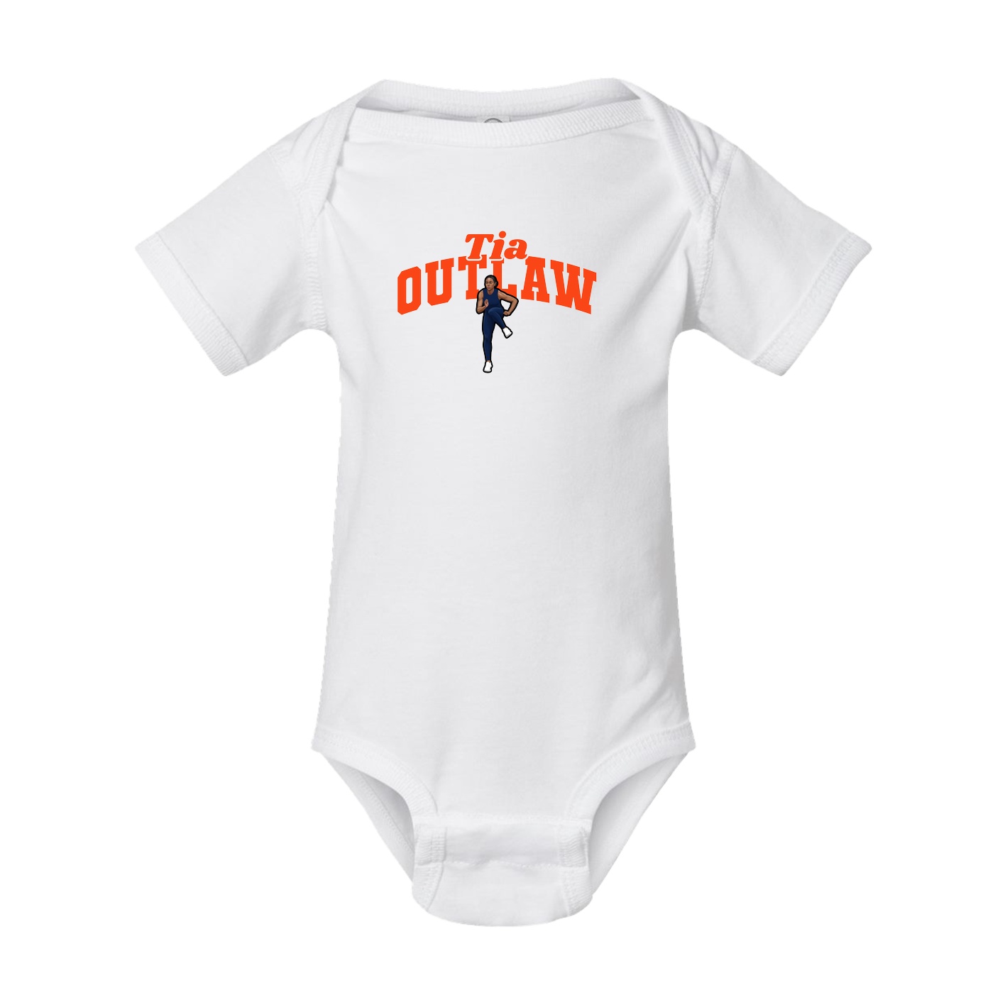 Baby Onesie — Signature Arch in White