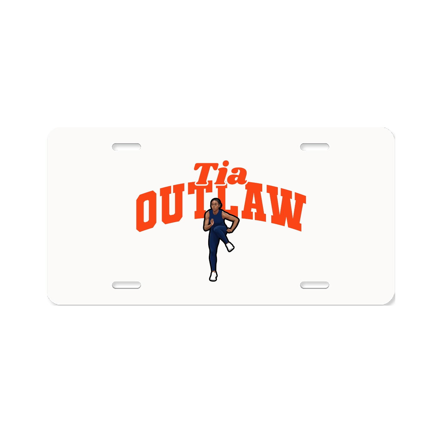 License Plate — Signature Arch in Classic
