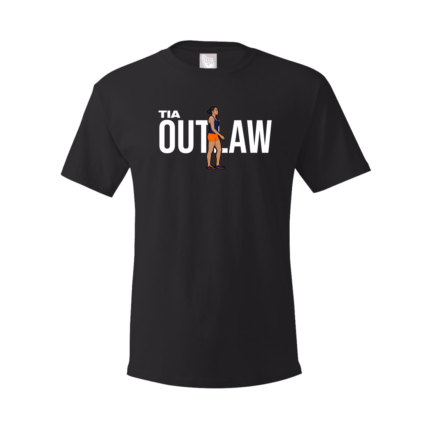 Youth Tee — Player Name in Black