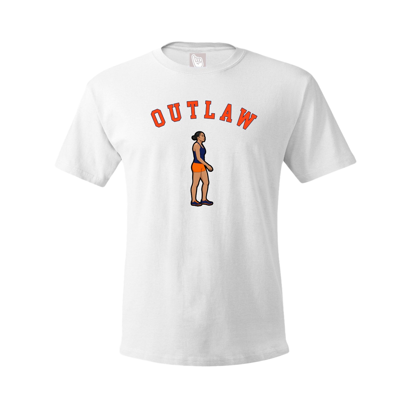 Tee — Shirsey Arch in White