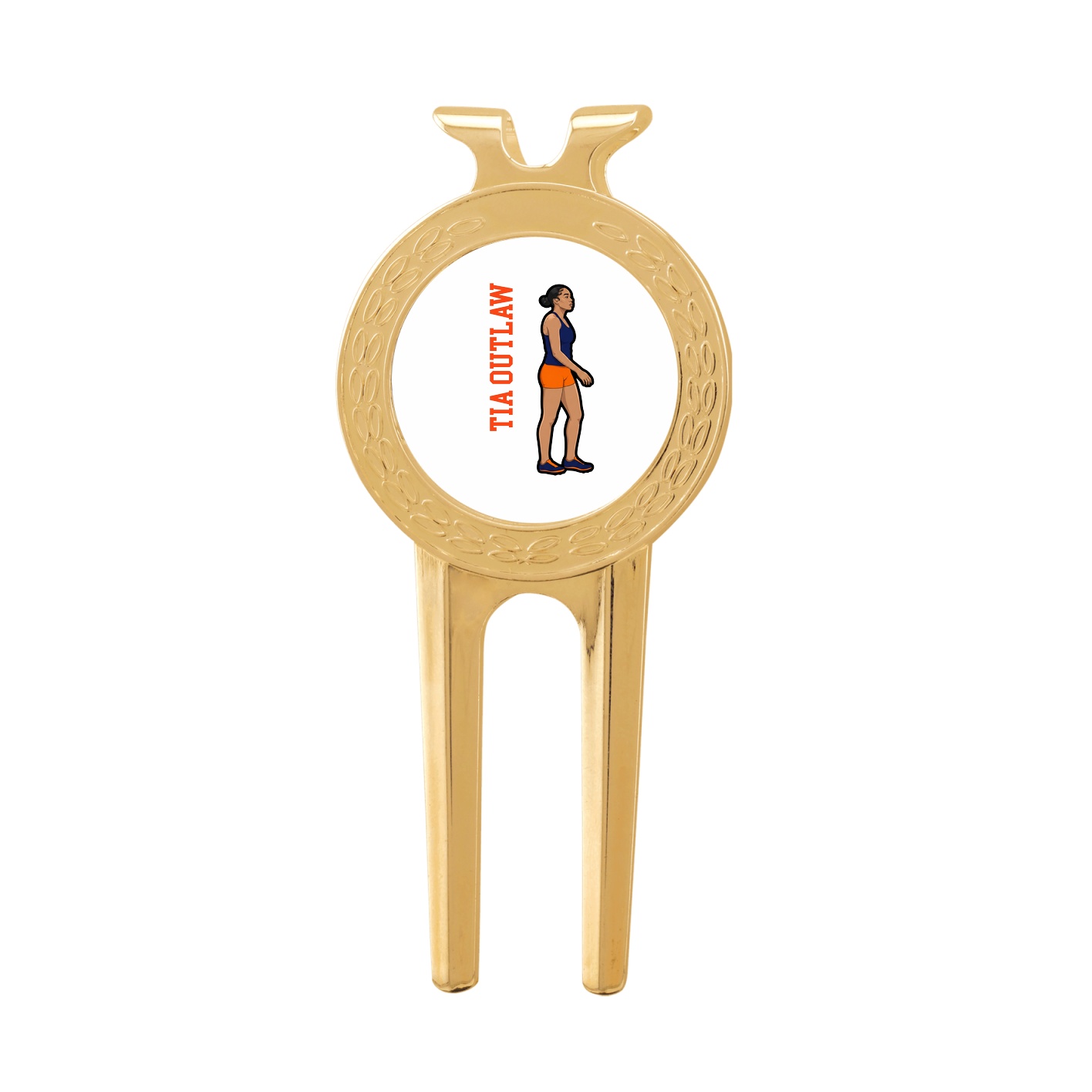 Divot Tool with Ball Marker — Name Vertical in Classic