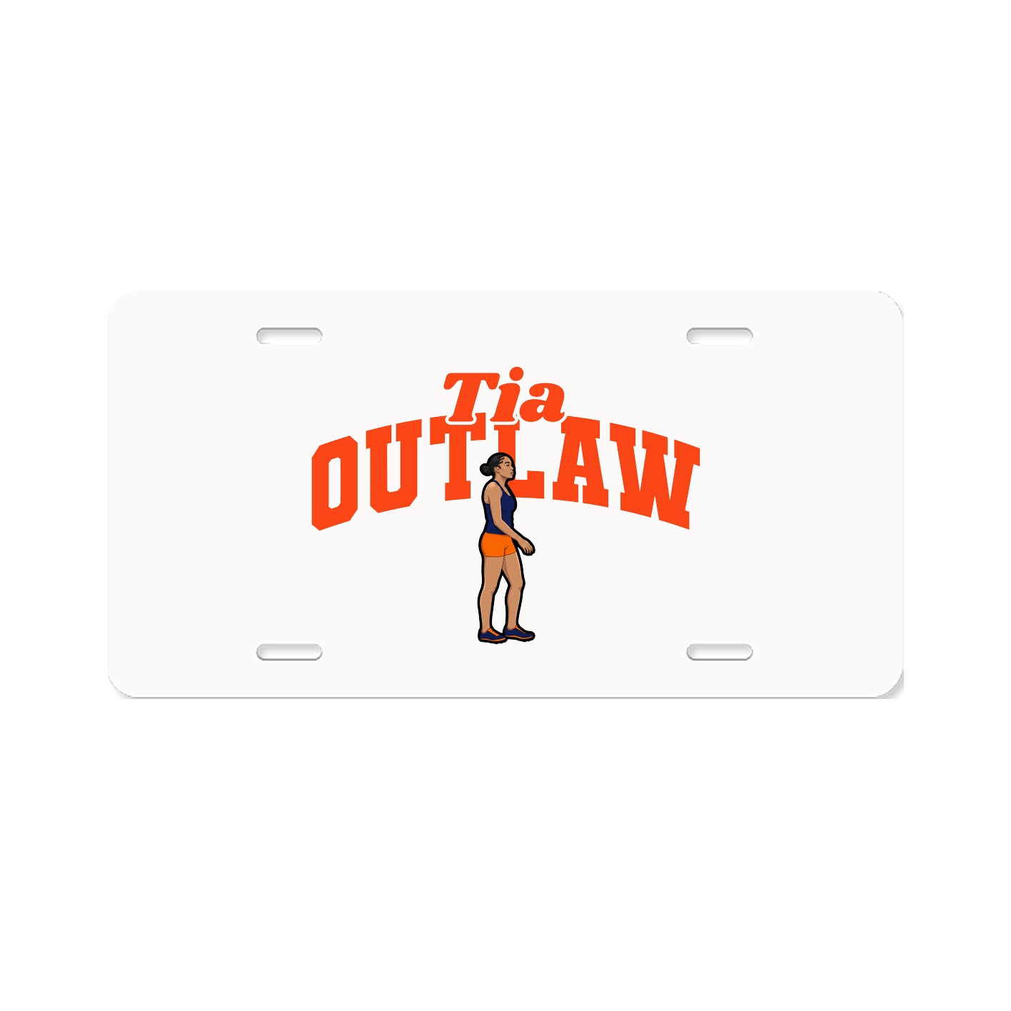 License Plate — Signature Arch in Classic