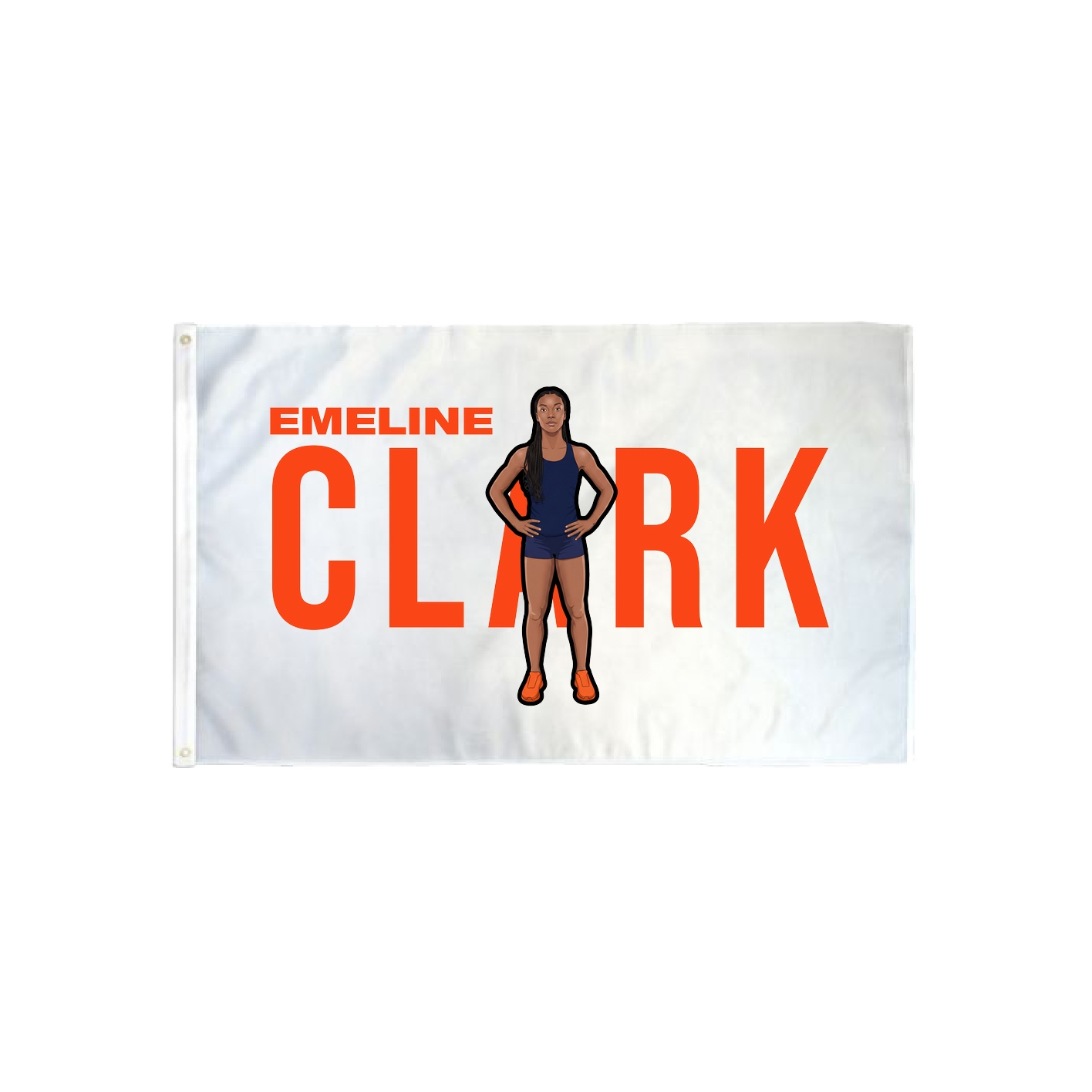 3x5 Flag — Player Name in Classic