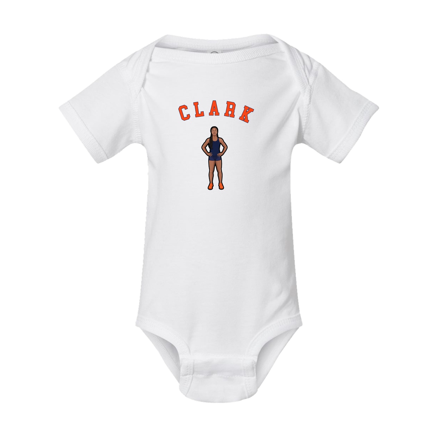 Baby Onesie — Shirsey Arch in White