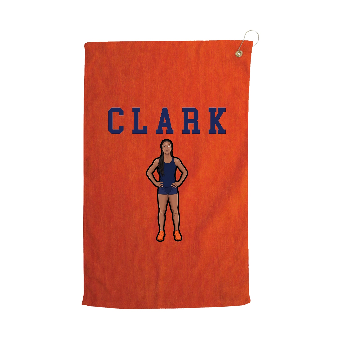 Golf Towel — Shirsey in Orange