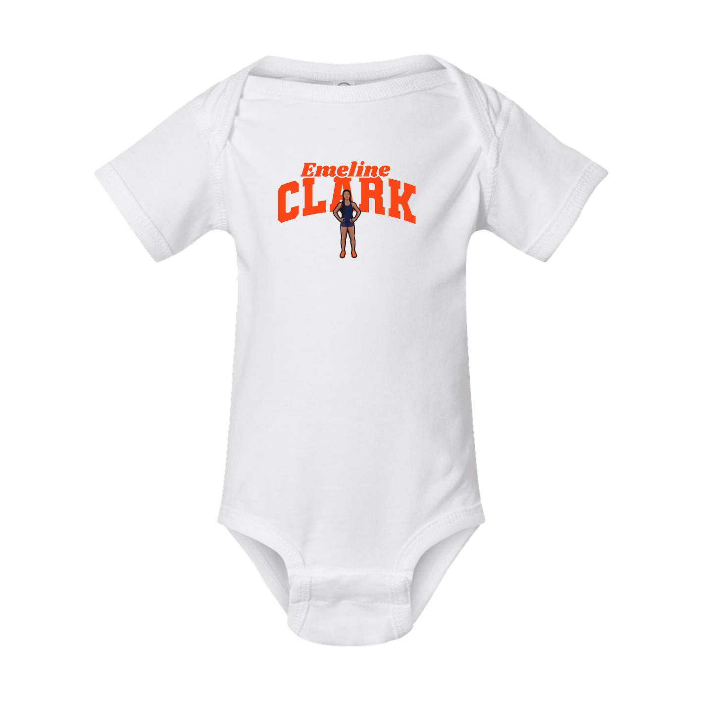 Baby Onesie — Signature Arch in White