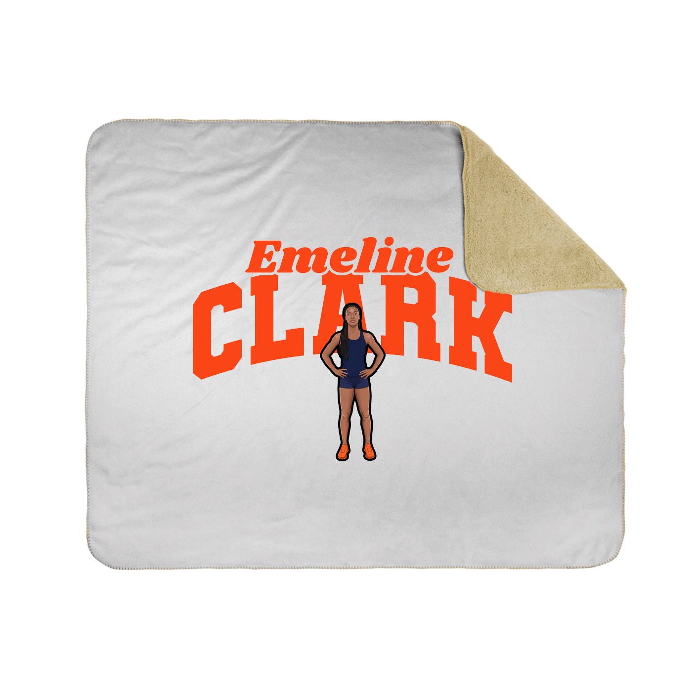 Throw Blanket — Signature Arch in White
