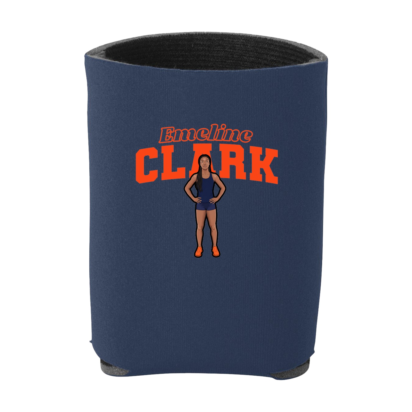 Can Holder — Name Arch in Navy