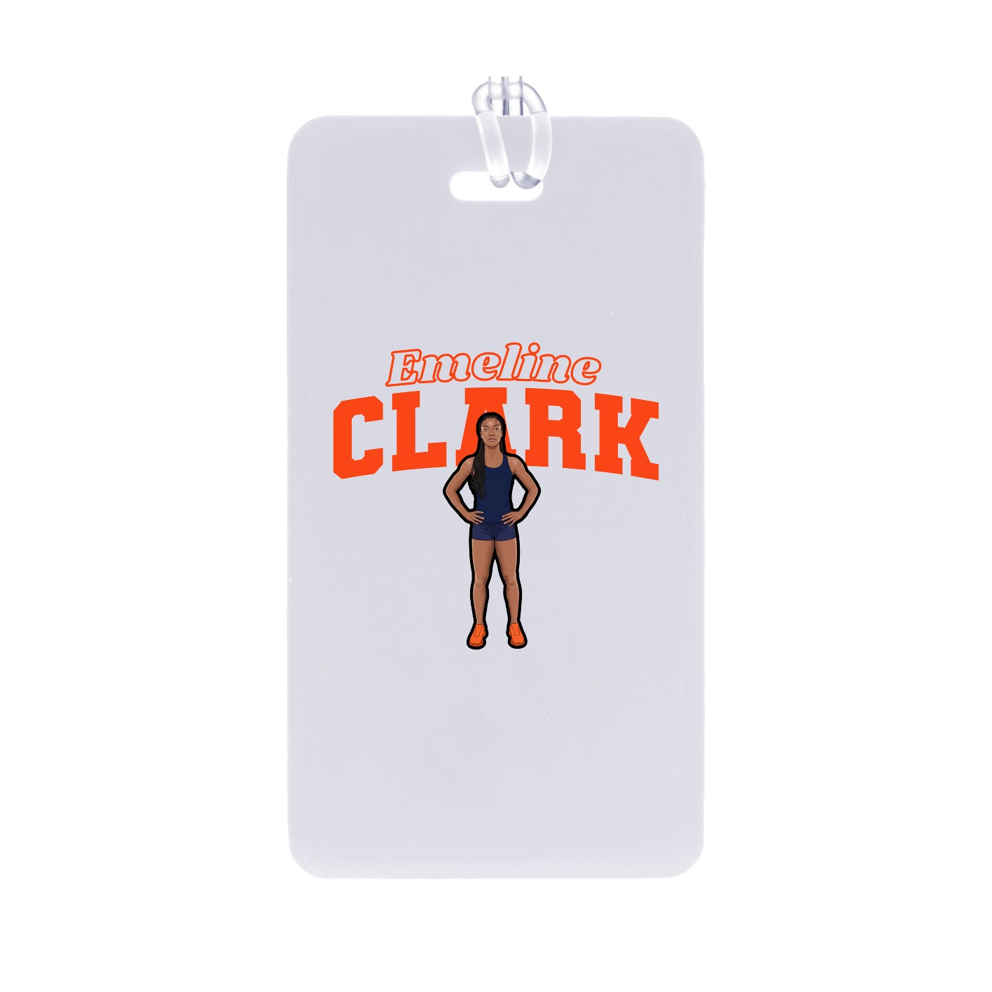 Bag Tag — Name Arch in Classic