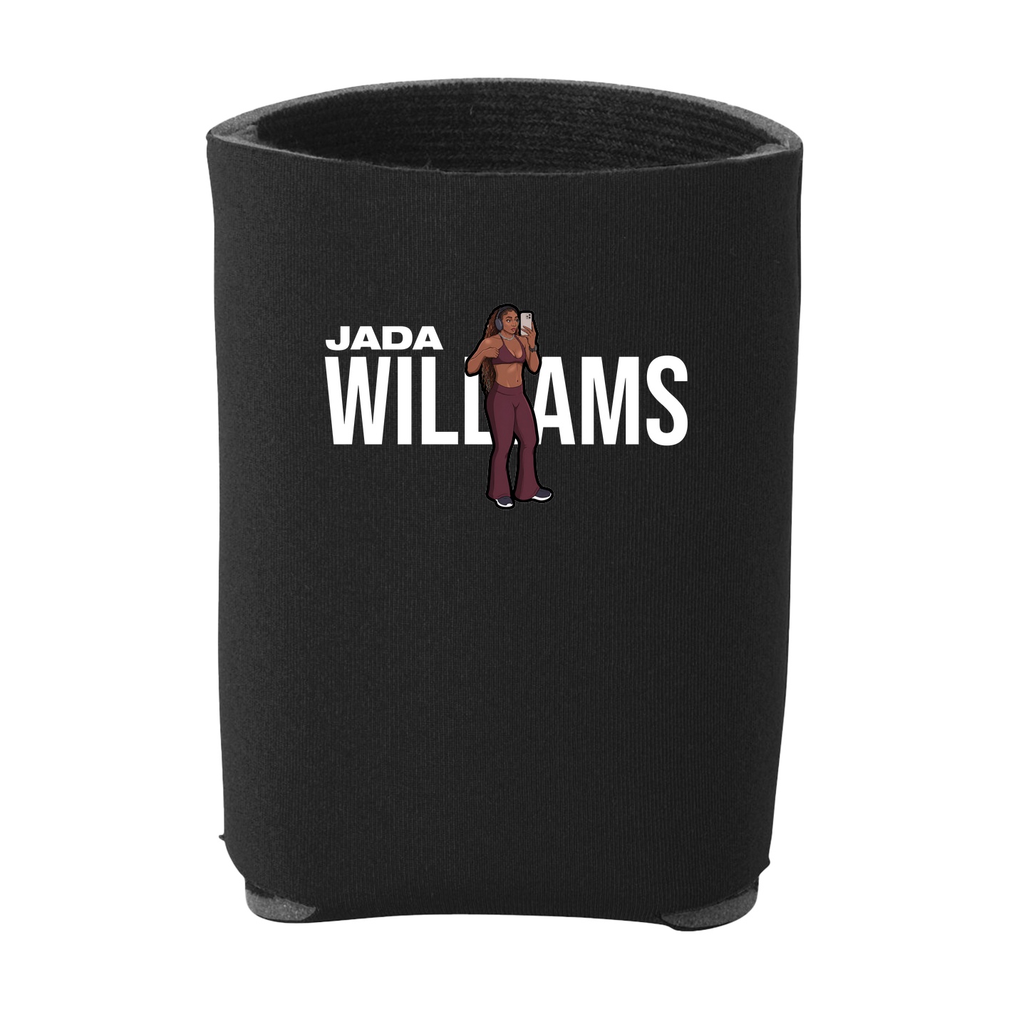 Can Holder — Player Name in Black