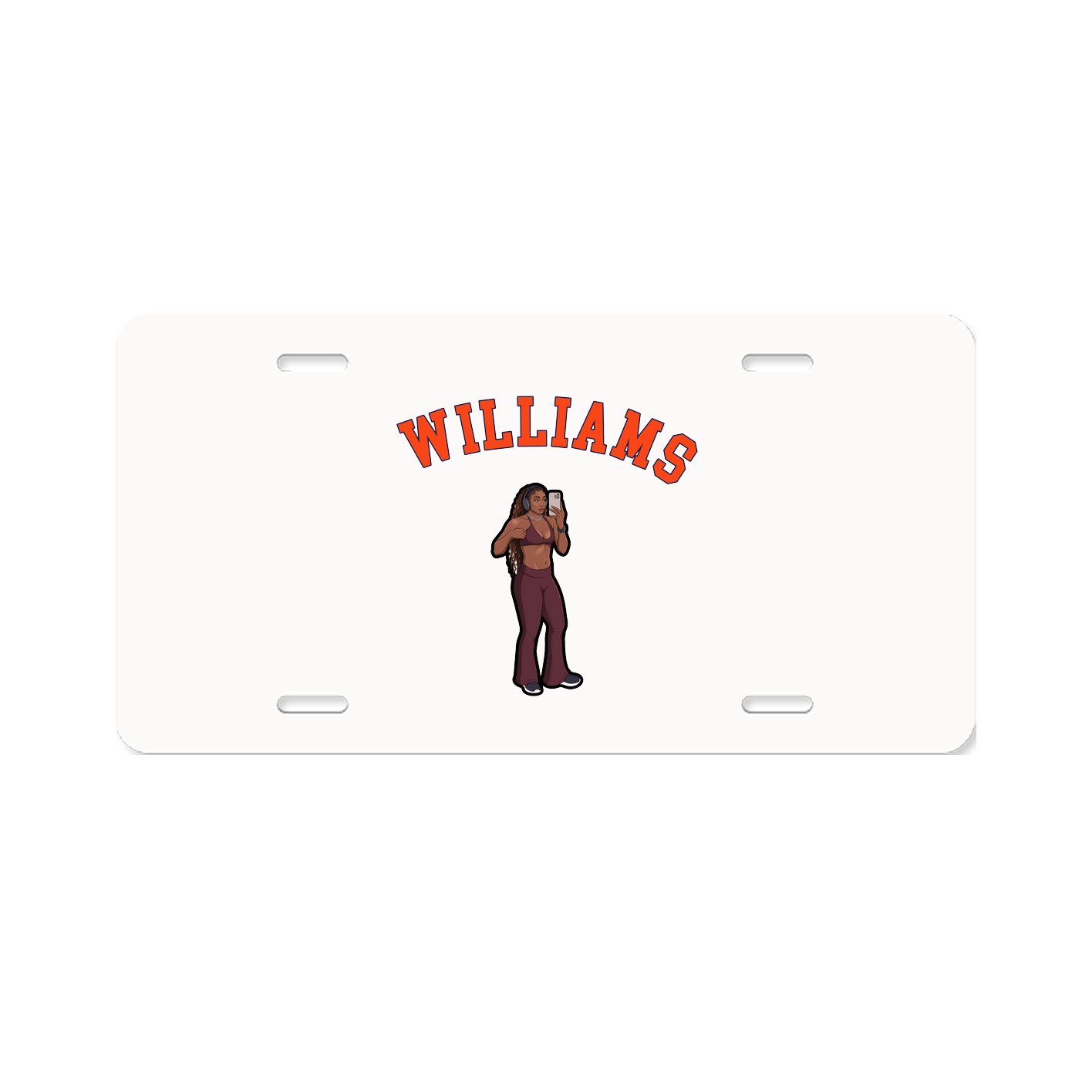 License Plate — Shirsey Arch in Classic