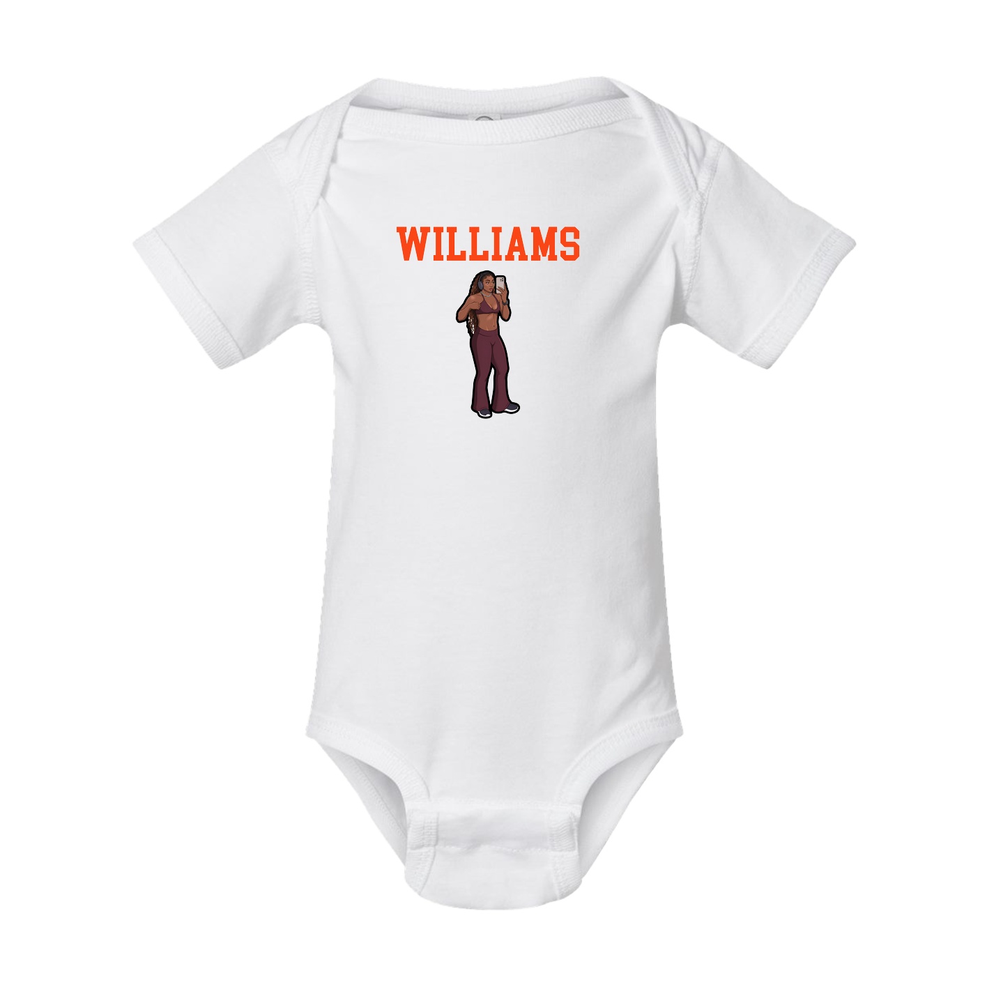 Baby Onesie — Shirsey in White