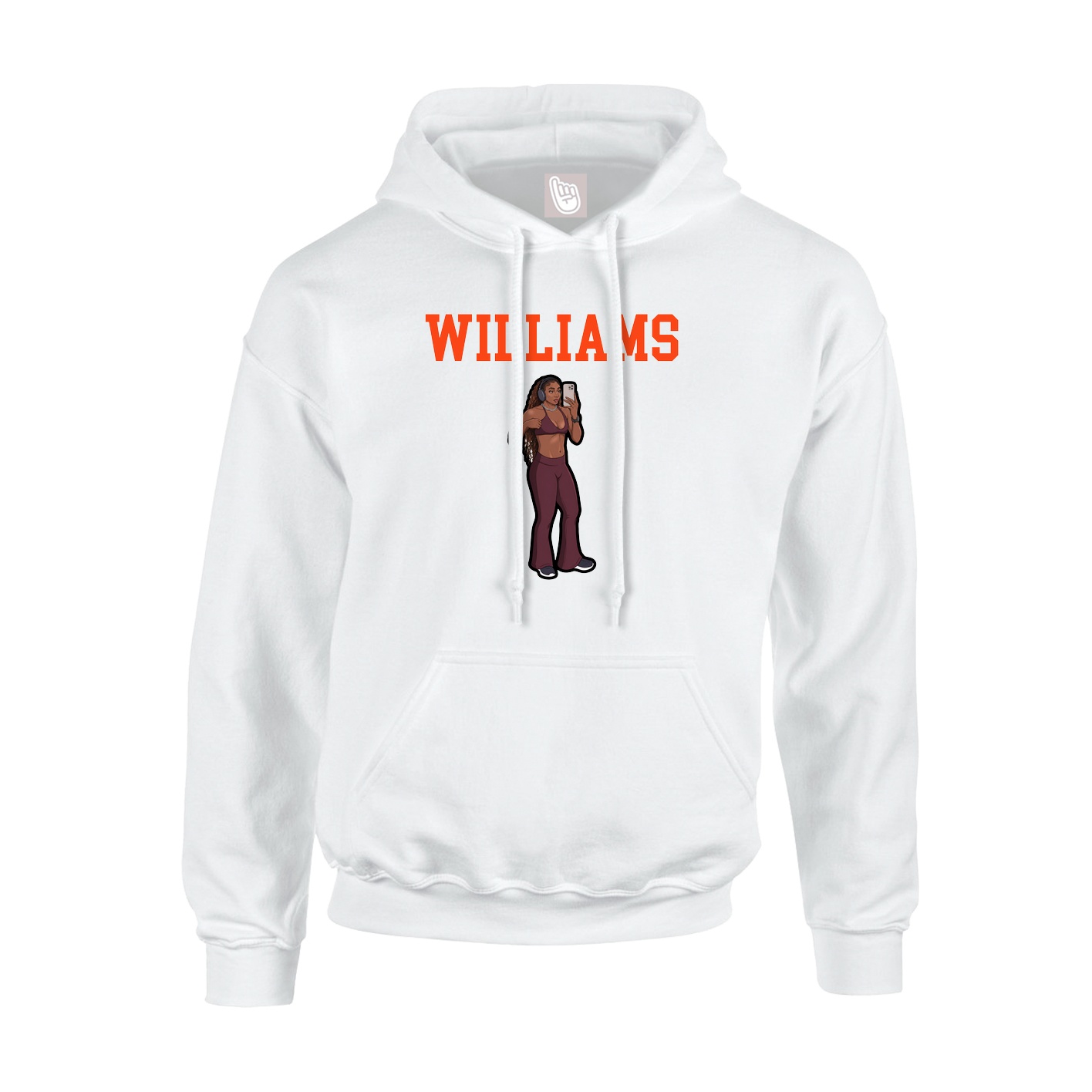 Youth Hoodie — Shirsey in White