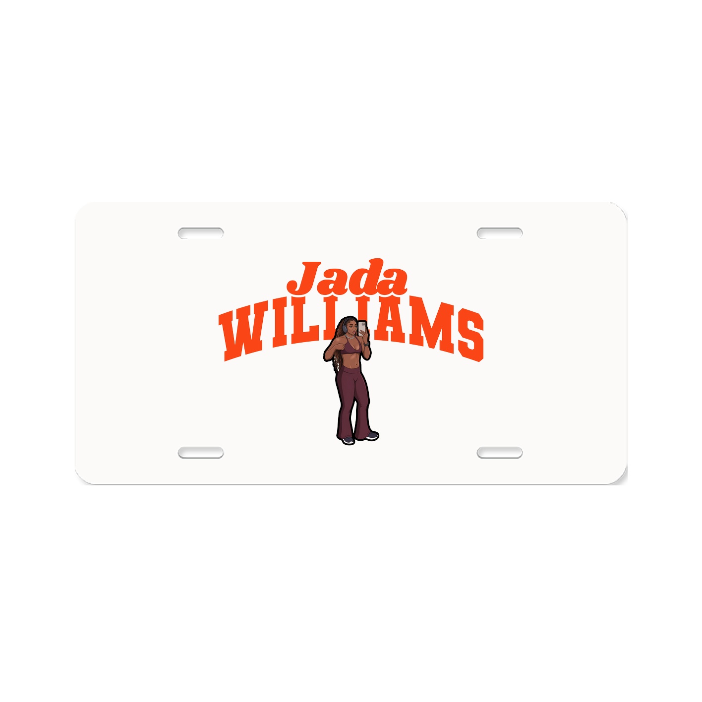 License Plate — Signature Arch in Classic