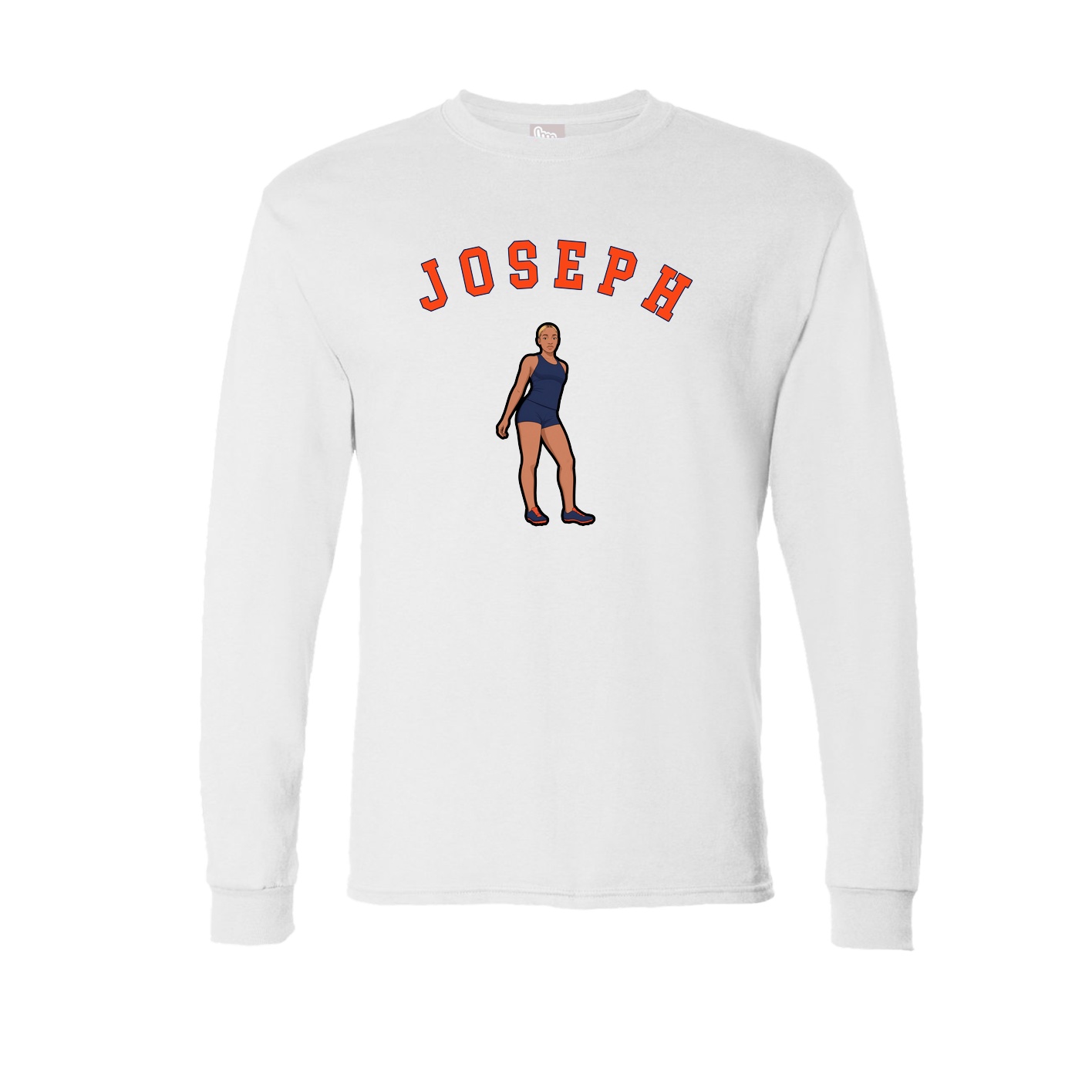 Long Sleeve Tee — Shirsey Arch in White