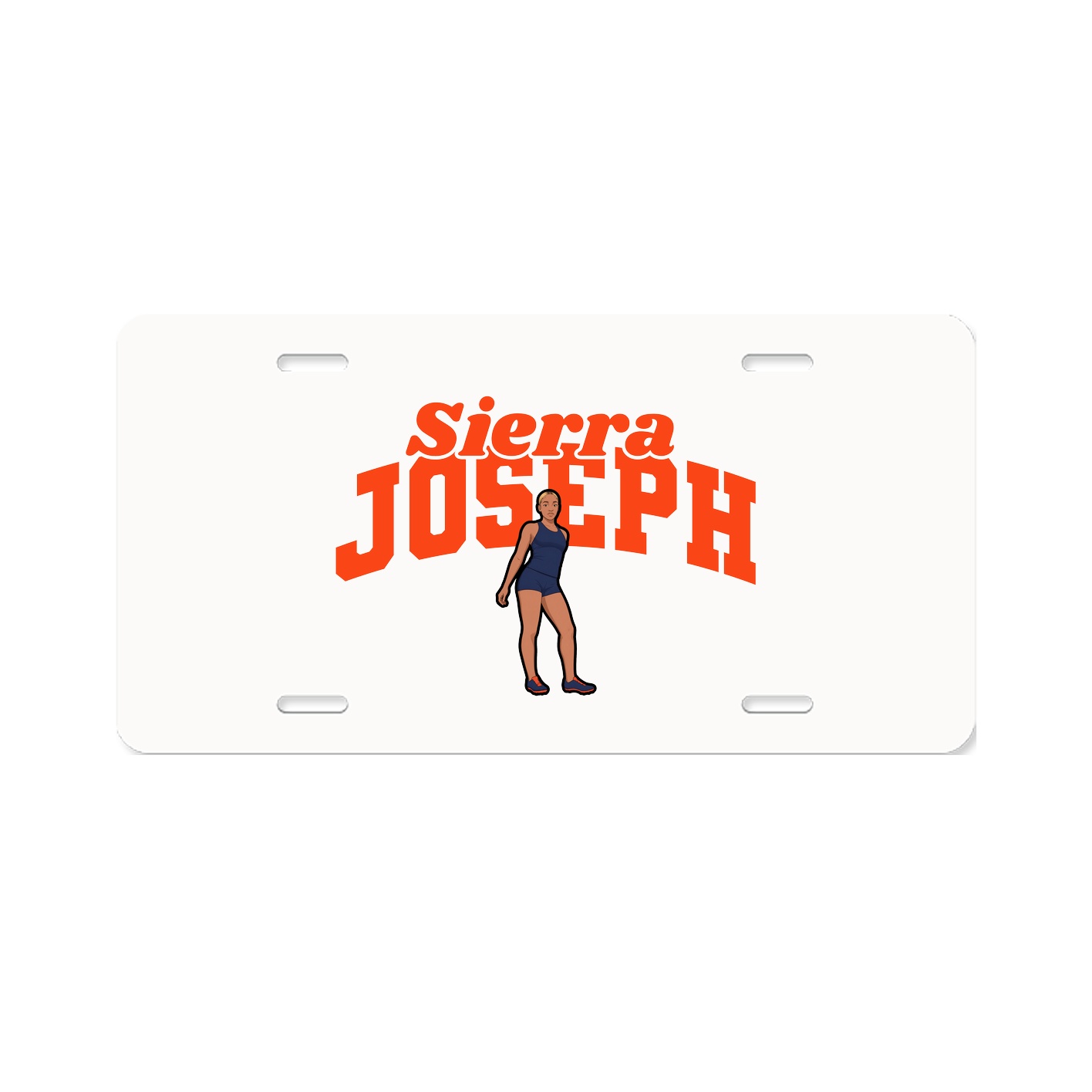 License Plate — Signature Arch in Classic