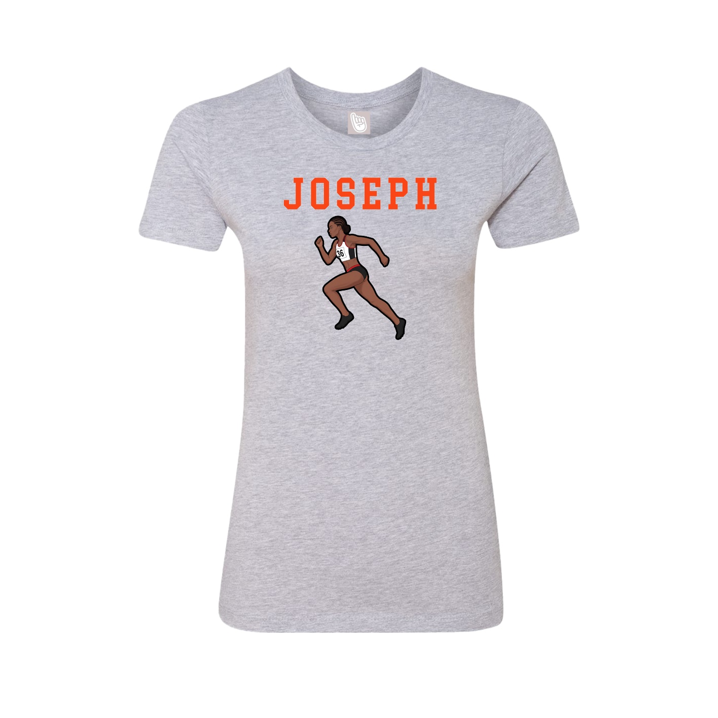 Fitted Women's Tee — Shirsey in Grey