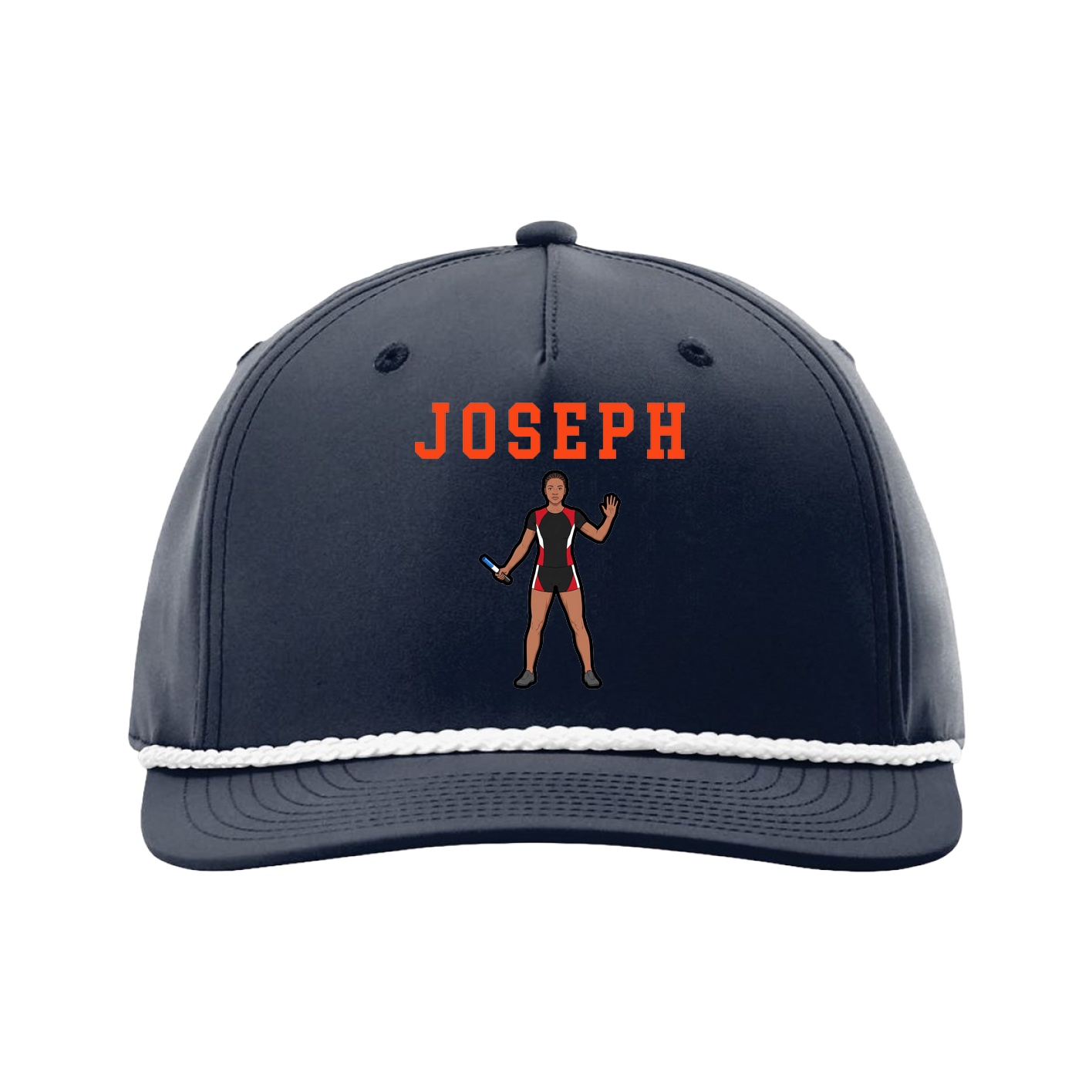 Five-Panel Classic Rope Cap — Shirsey in Navy
