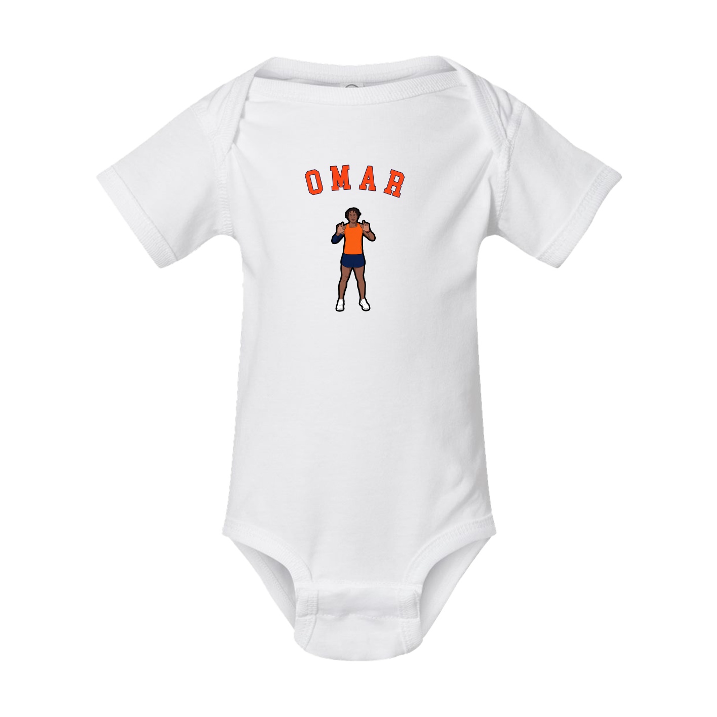Baby Onesie — Shirsey Arch in White