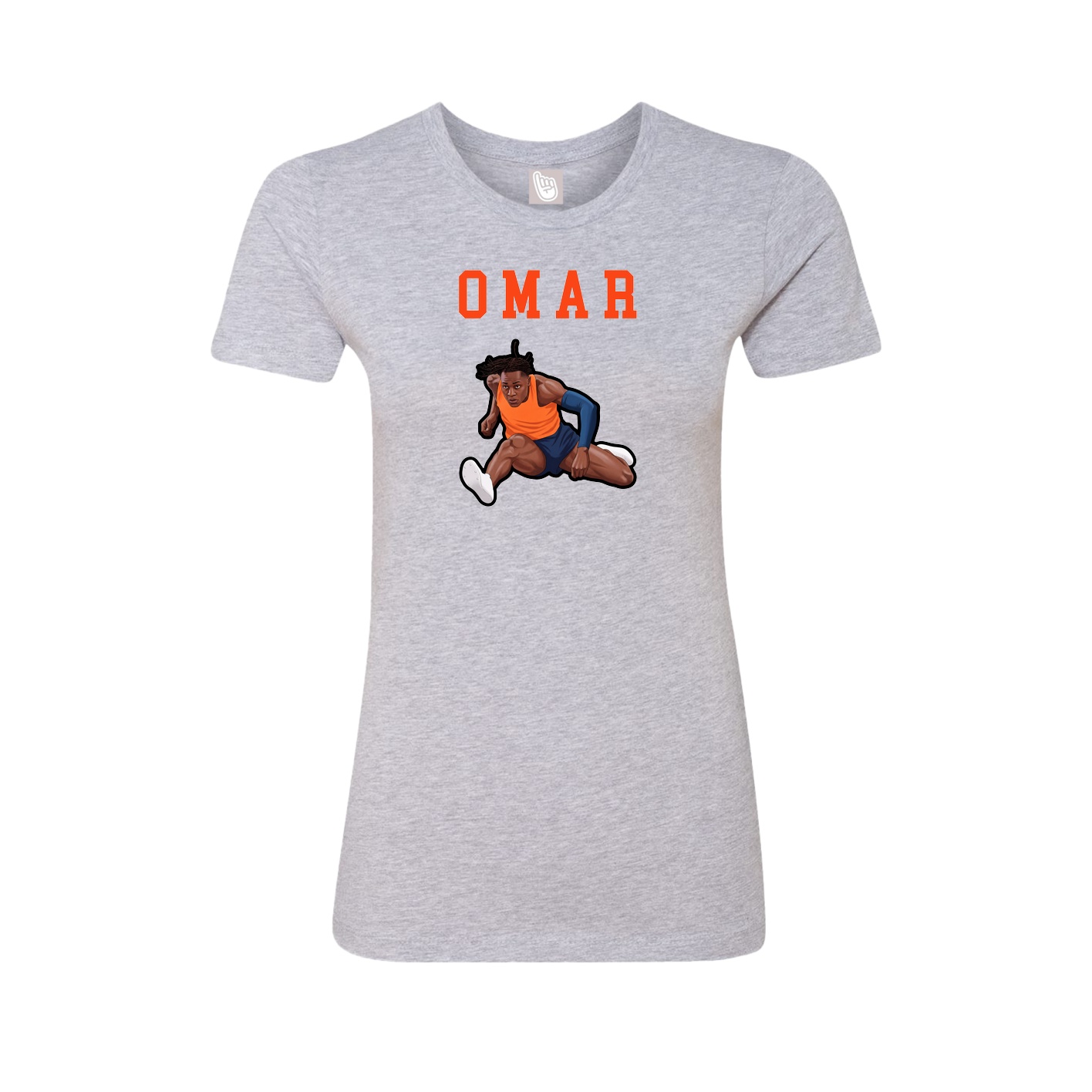 Fitted Women's Tee — Shirsey in Grey