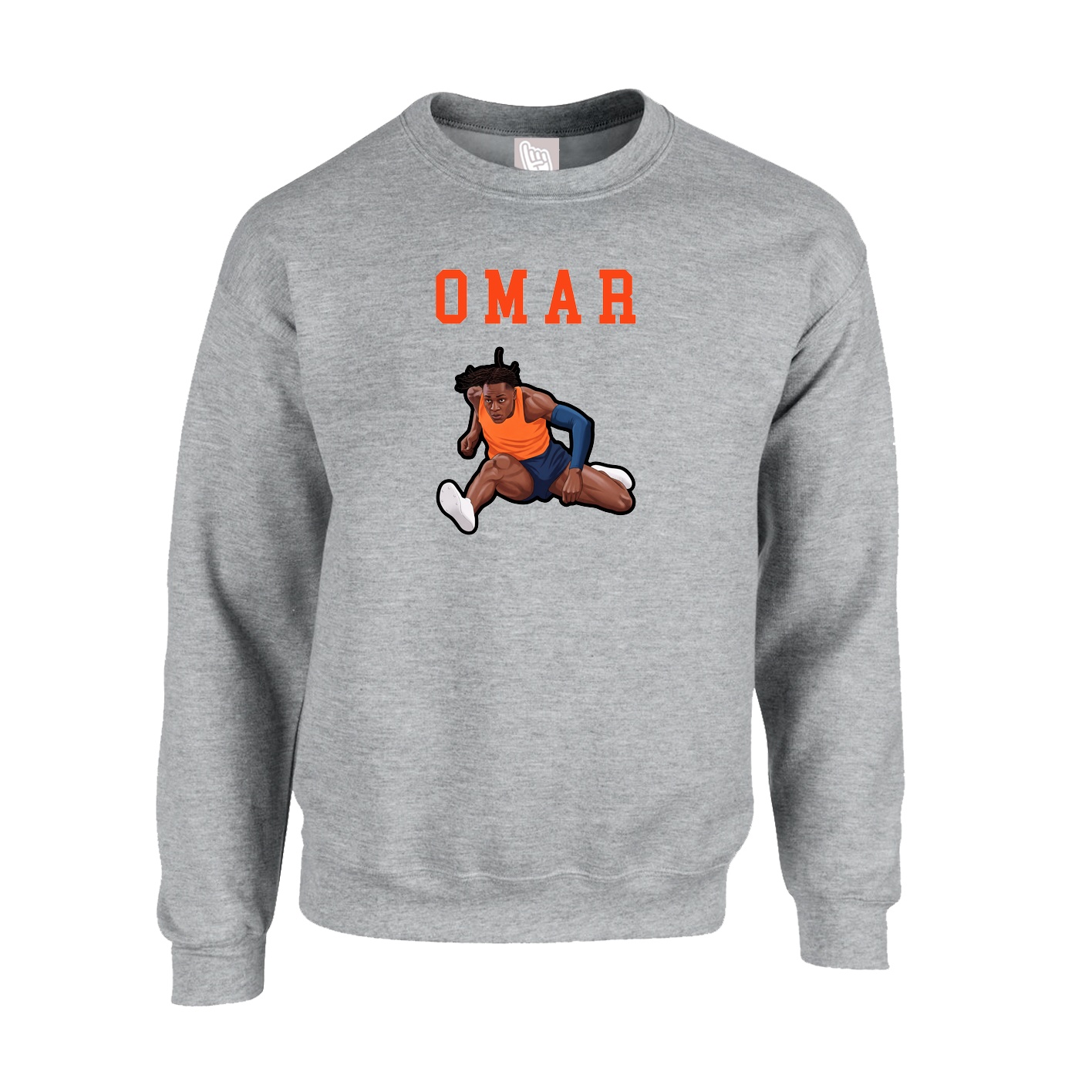 Fleece Crew — Shirsey in Grey